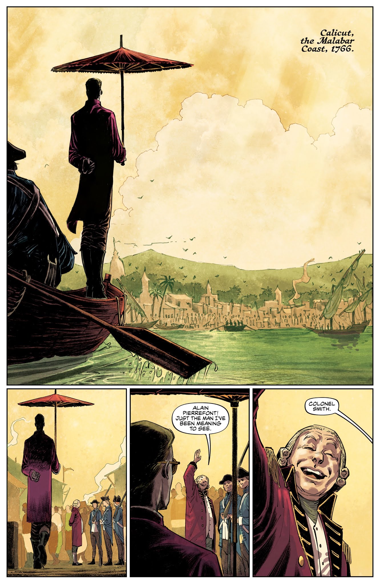 Read online These Savage Shores comic -  Issue #1 - 14