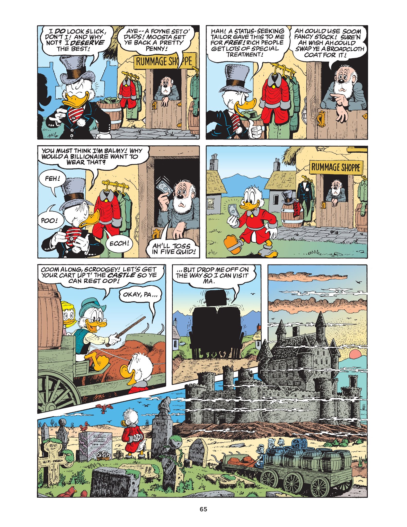 Read online Walt Disney Uncle Scrooge and Donald Duck: The Don Rosa Library comic -  Issue # TPB 5 (Part 1) - 66