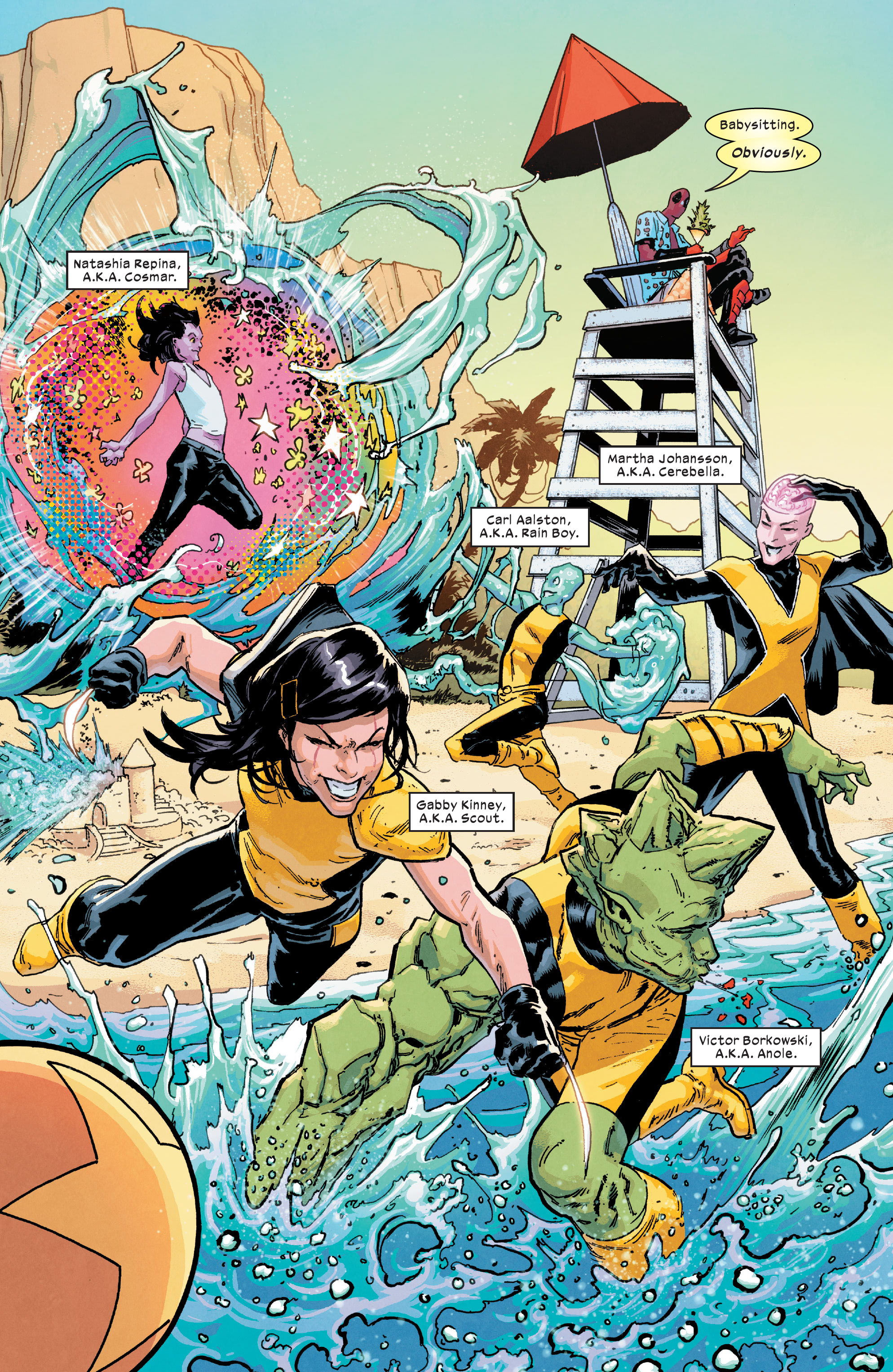 Read online New Mutants (2019) comic -  Issue #30 - 39