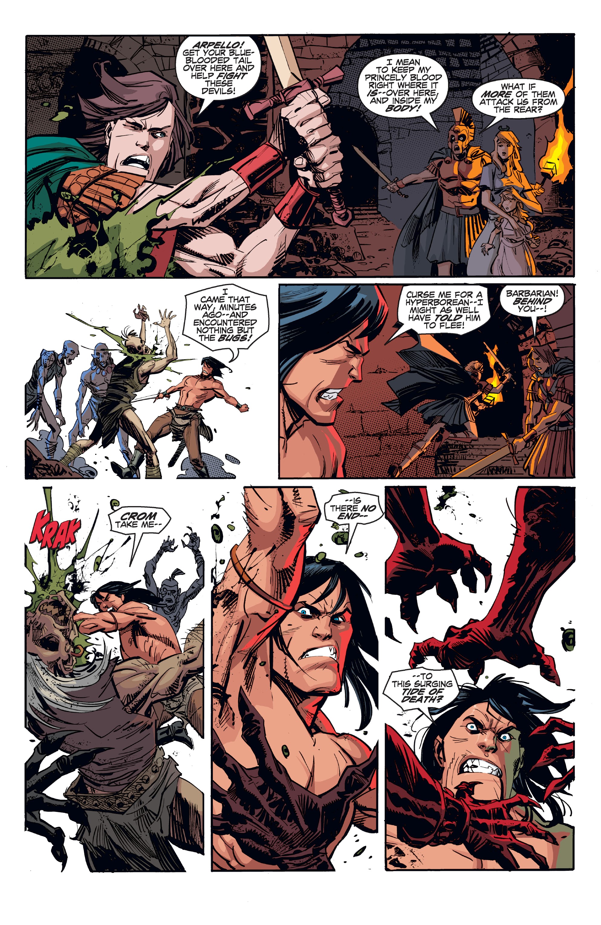 Read online Conan Chronicles Epic Collection comic -  Issue # TPB Horrors Beneath the Stones (Part 2) - 87