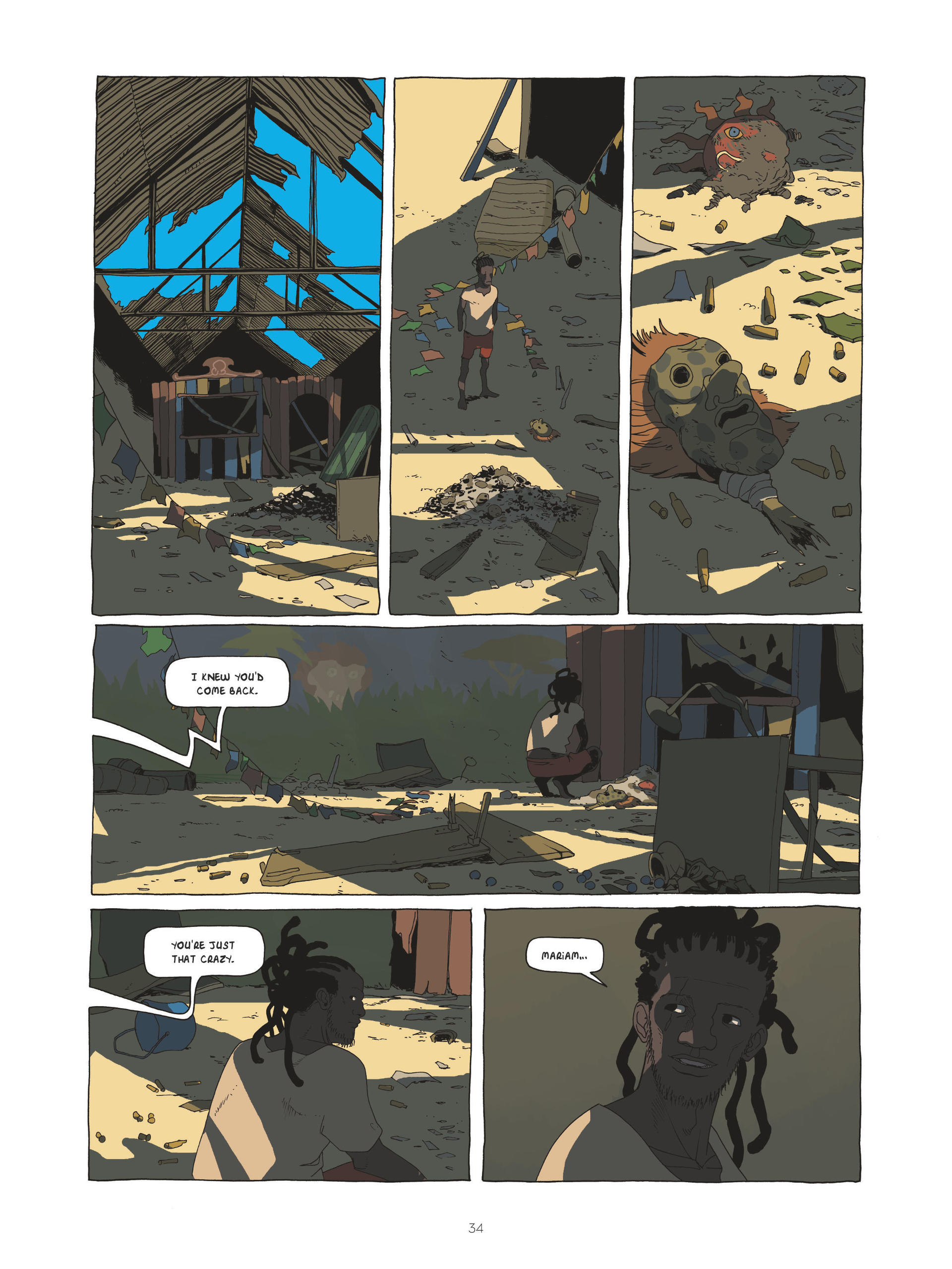 Read online Zidrou-Beuchot's African Trilogy comic -  Issue # TPB 1 - 34