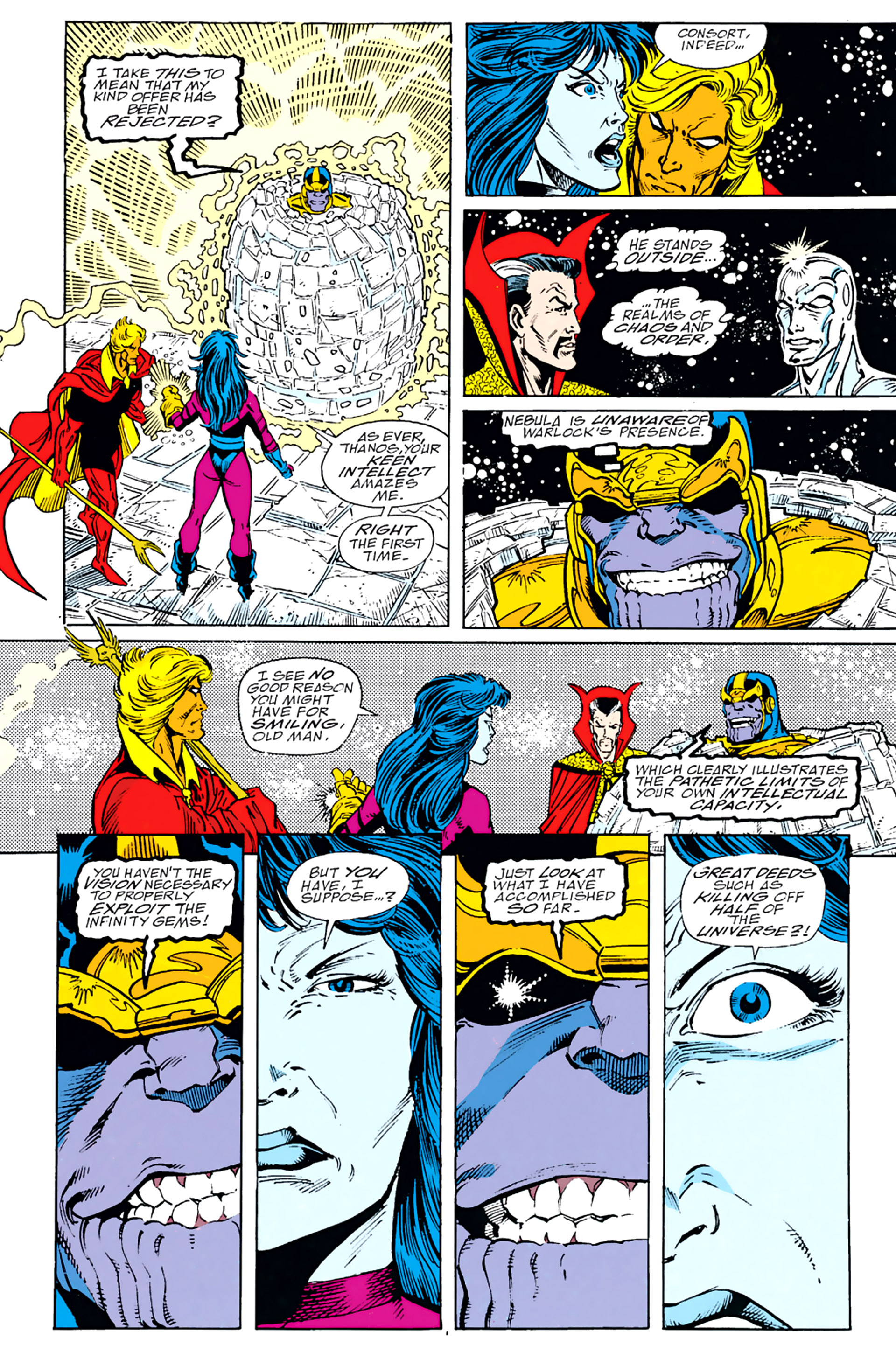 Read online Infinity Gauntlet (1991) comic -  Issue #6 - 4