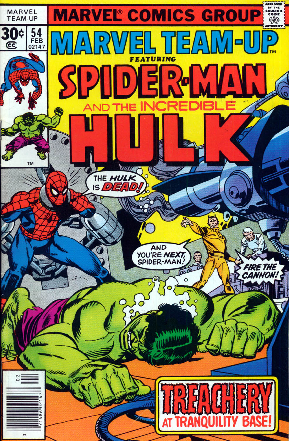 Read online Marvel Team-Up (1972) comic -  Issue #54 - 1