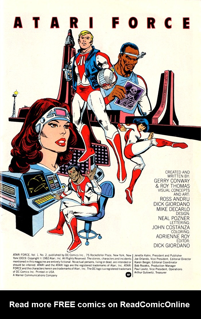 Read online Atari Force (1982) comic -  Issue #2 - 3