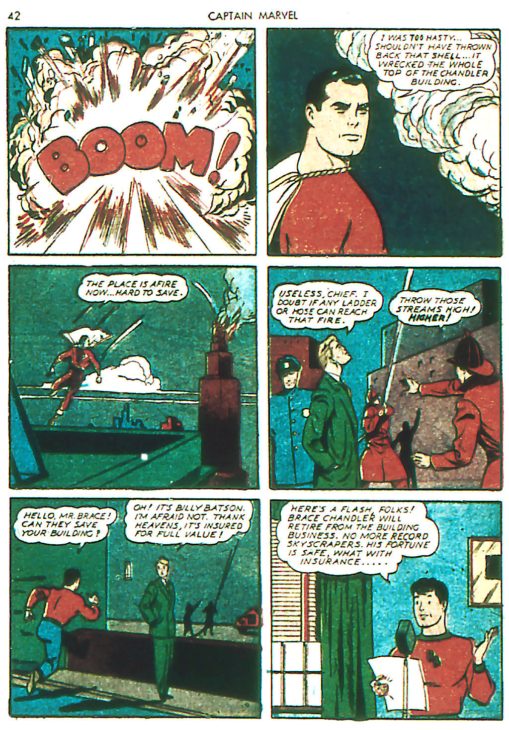 Read online Captain Marvel Adventures comic -  Issue #3 - 45