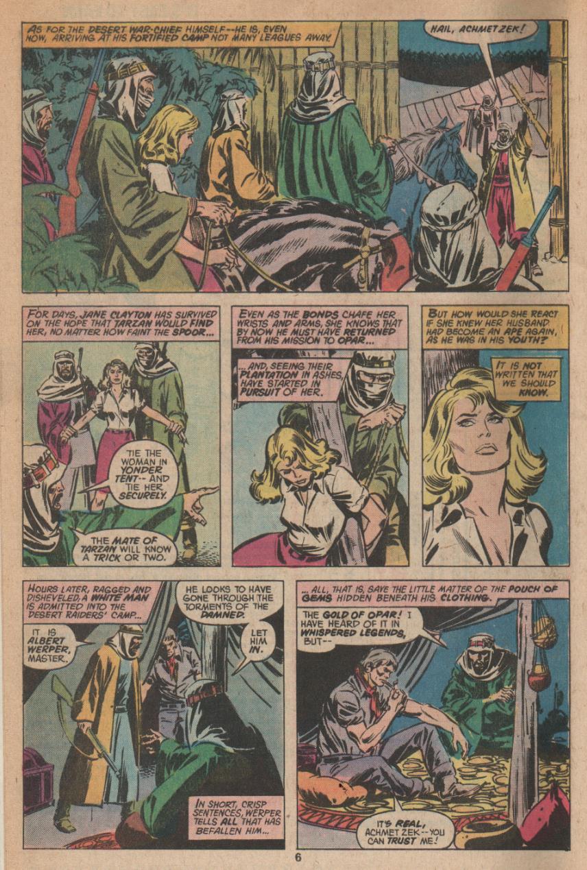 Read online Tarzan (1977) comic -  Issue #5 - 5