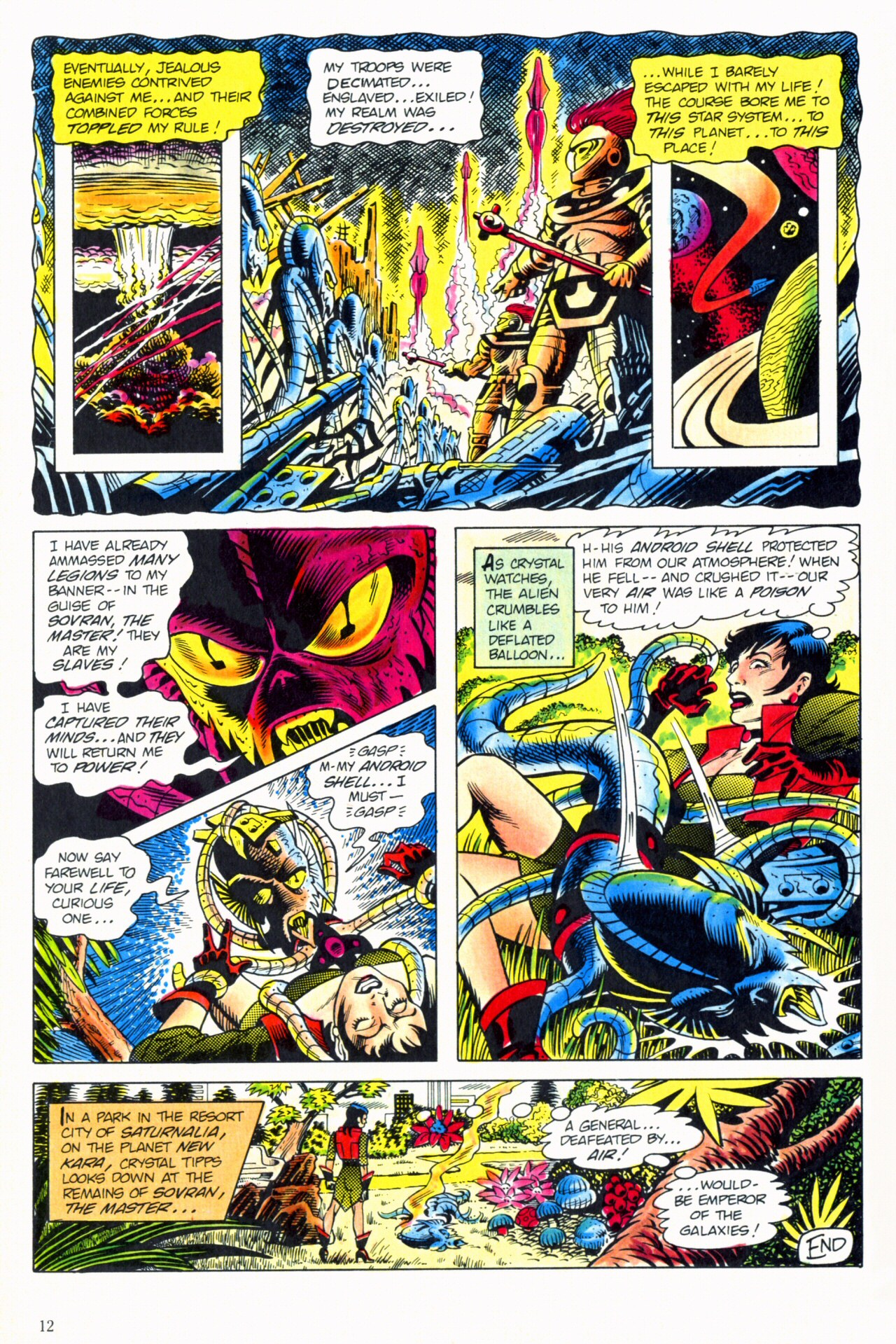 Read online Vanguard Illustrated comic -  Issue #6 - 14