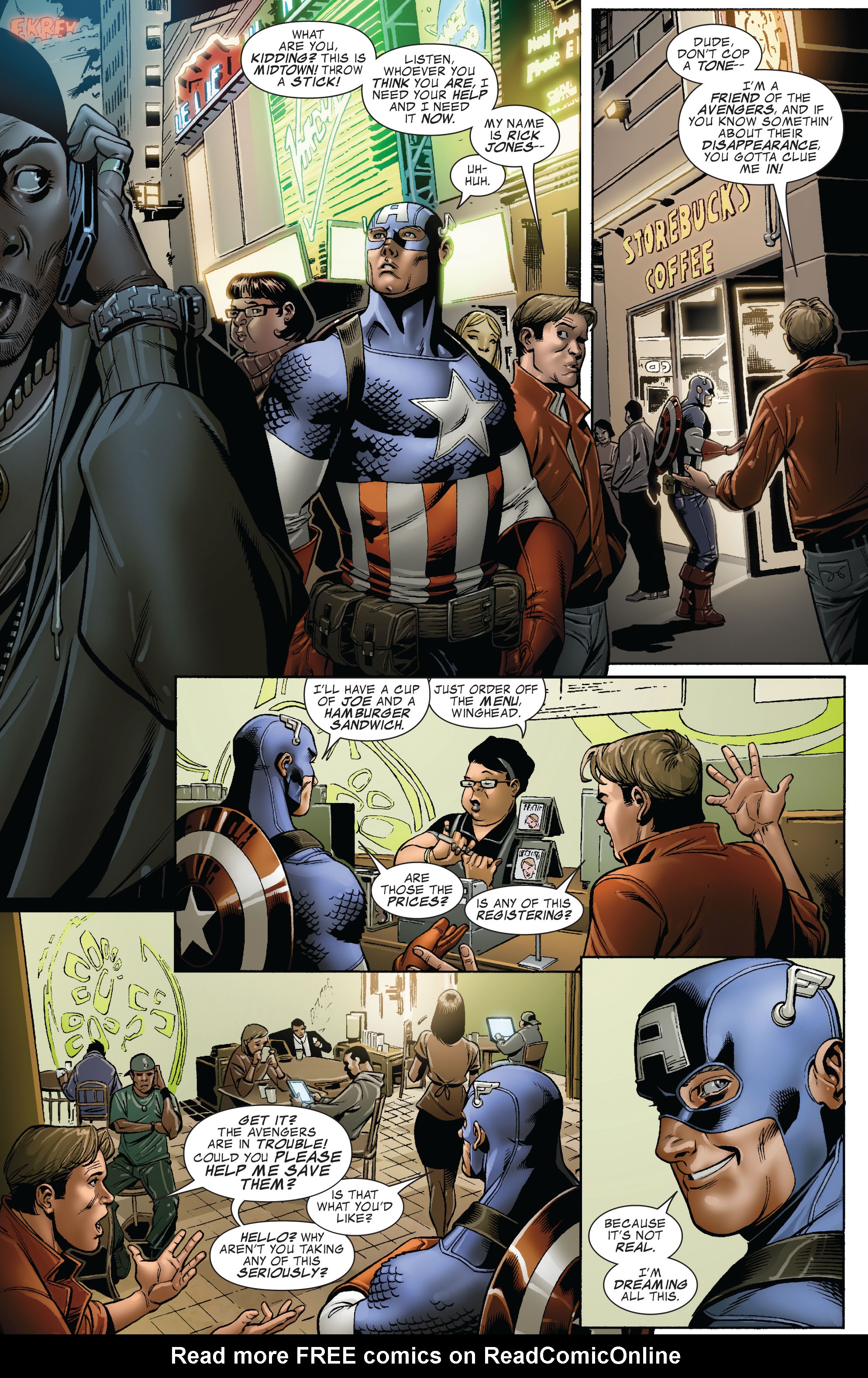 Read online Captain America: Man Out of Time comic -  Issue #2 - 10