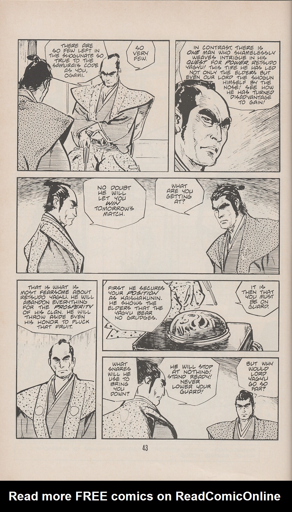 Read online Lone Wolf and Cub comic -  Issue #13 - 52