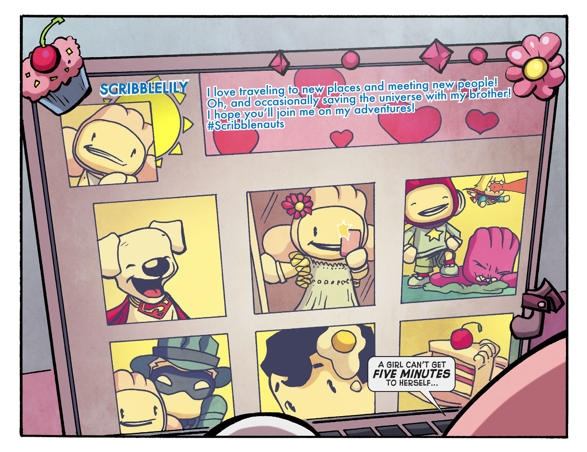 Read online Scribblenauts Unmasked: A Crisis of Imagination comic -  Issue #13 - 4