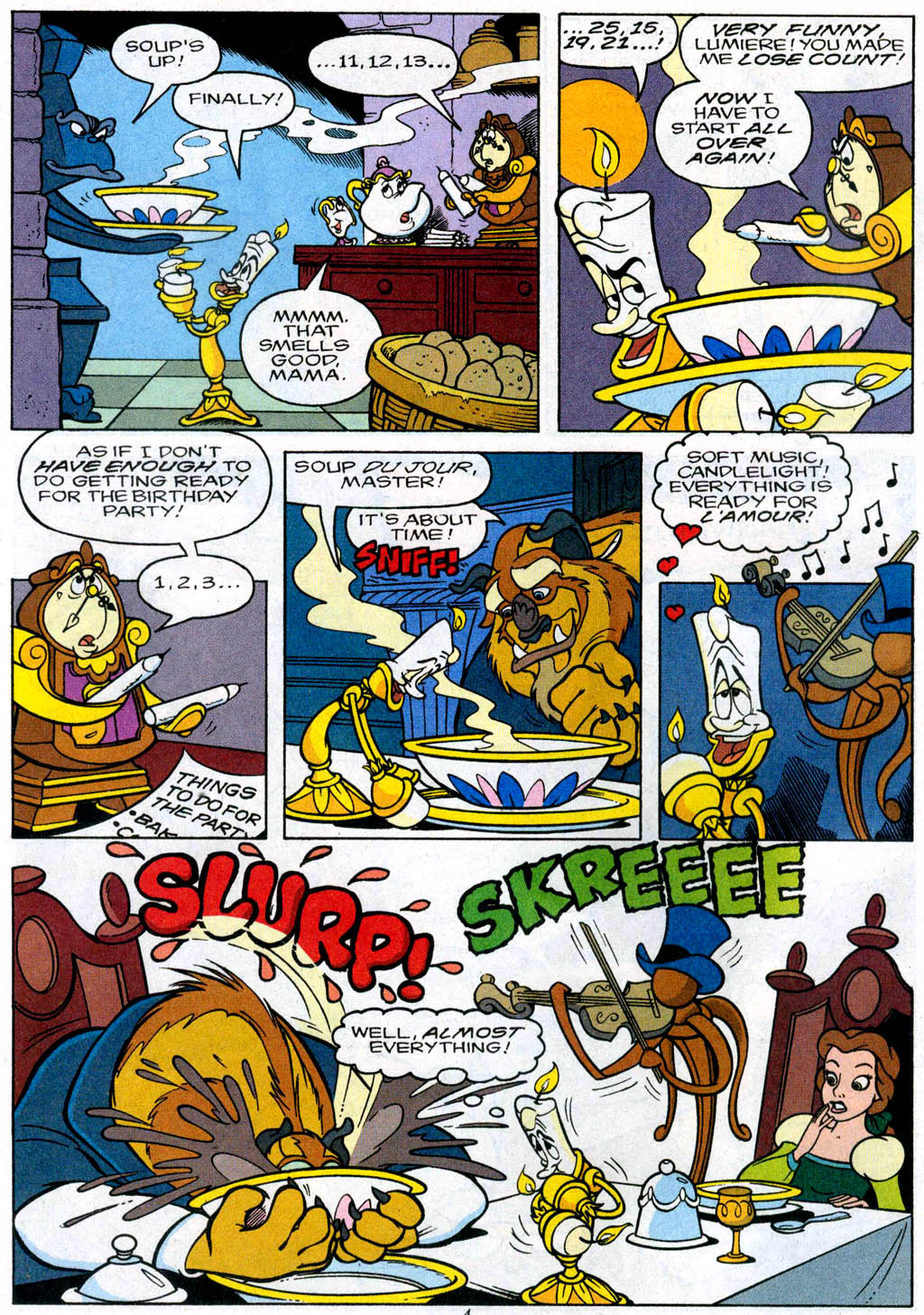 Read online Disney's Beauty and the Beast comic -  Issue #2 - 5