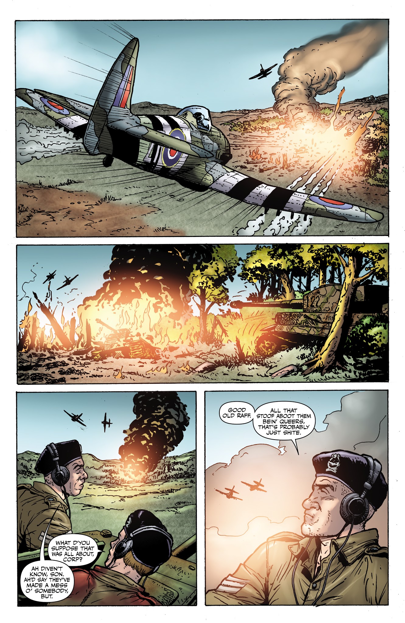 Read online Battlefields: The Tankies comic -  Issue # TPB - 54