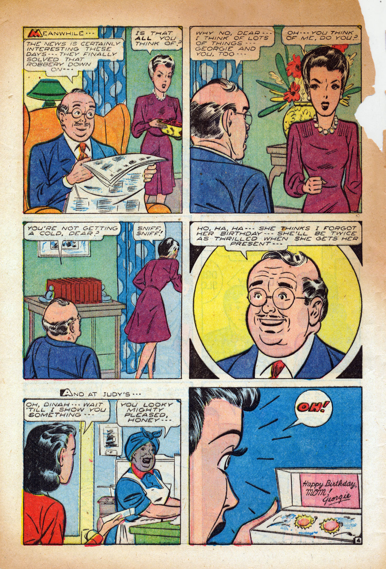 Read online Georgie Comics (1945) comic -  Issue #3 - 6