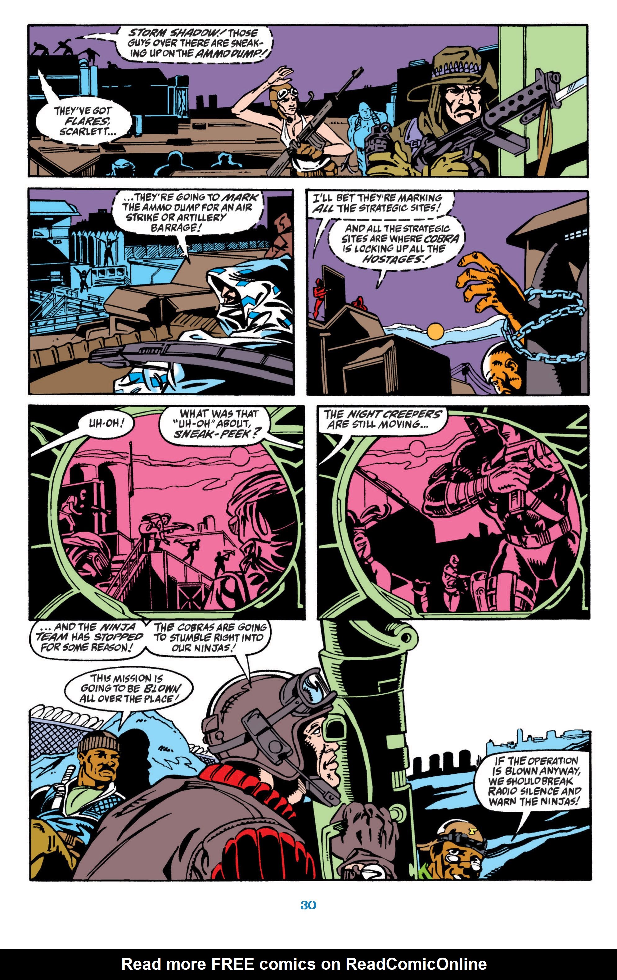 Read online Classic G.I. Joe comic -  Issue # TPB 12 (Part 1) - 31
