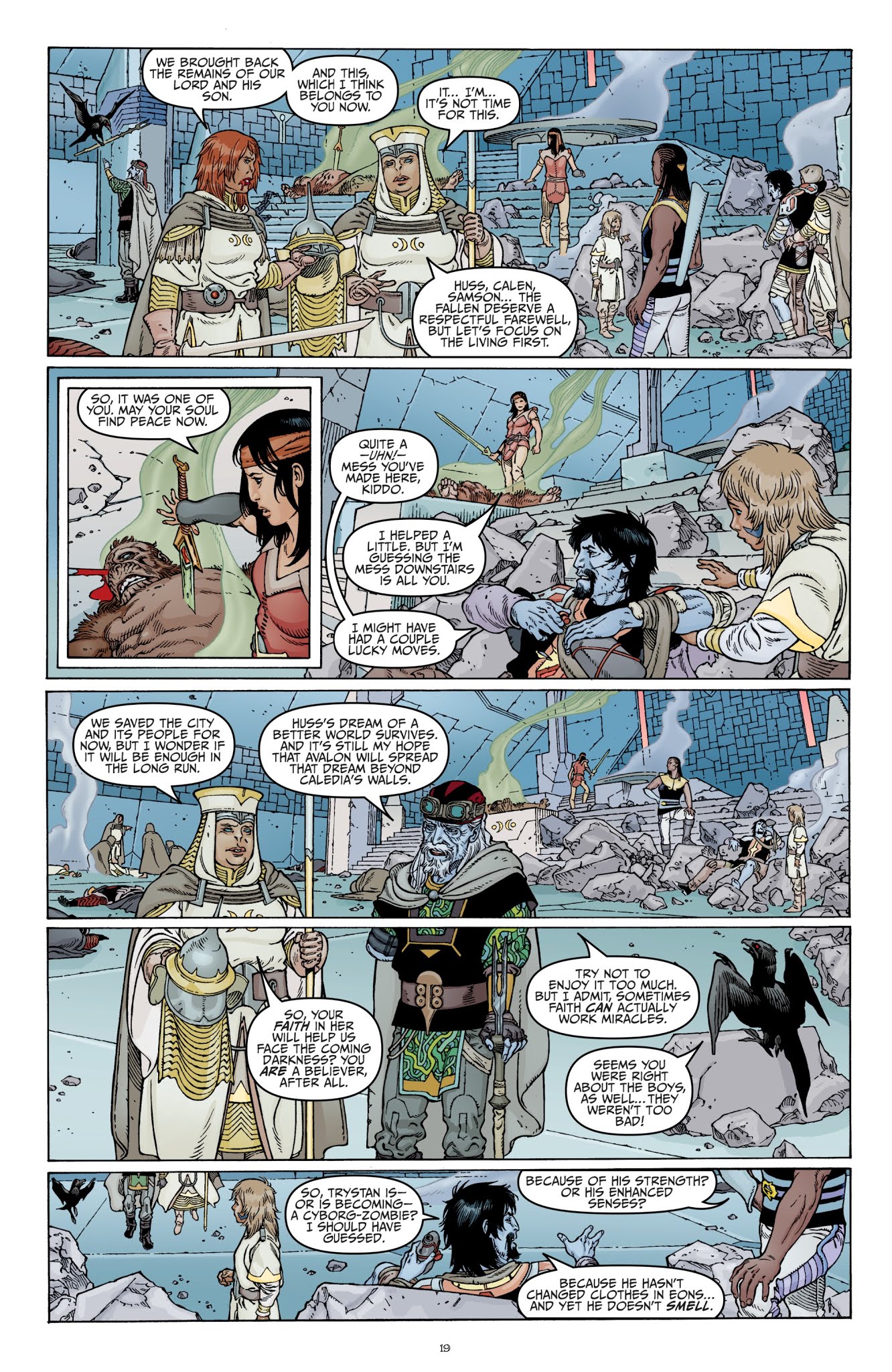Read online Sword of Ages comic -  Issue #5 - 19
