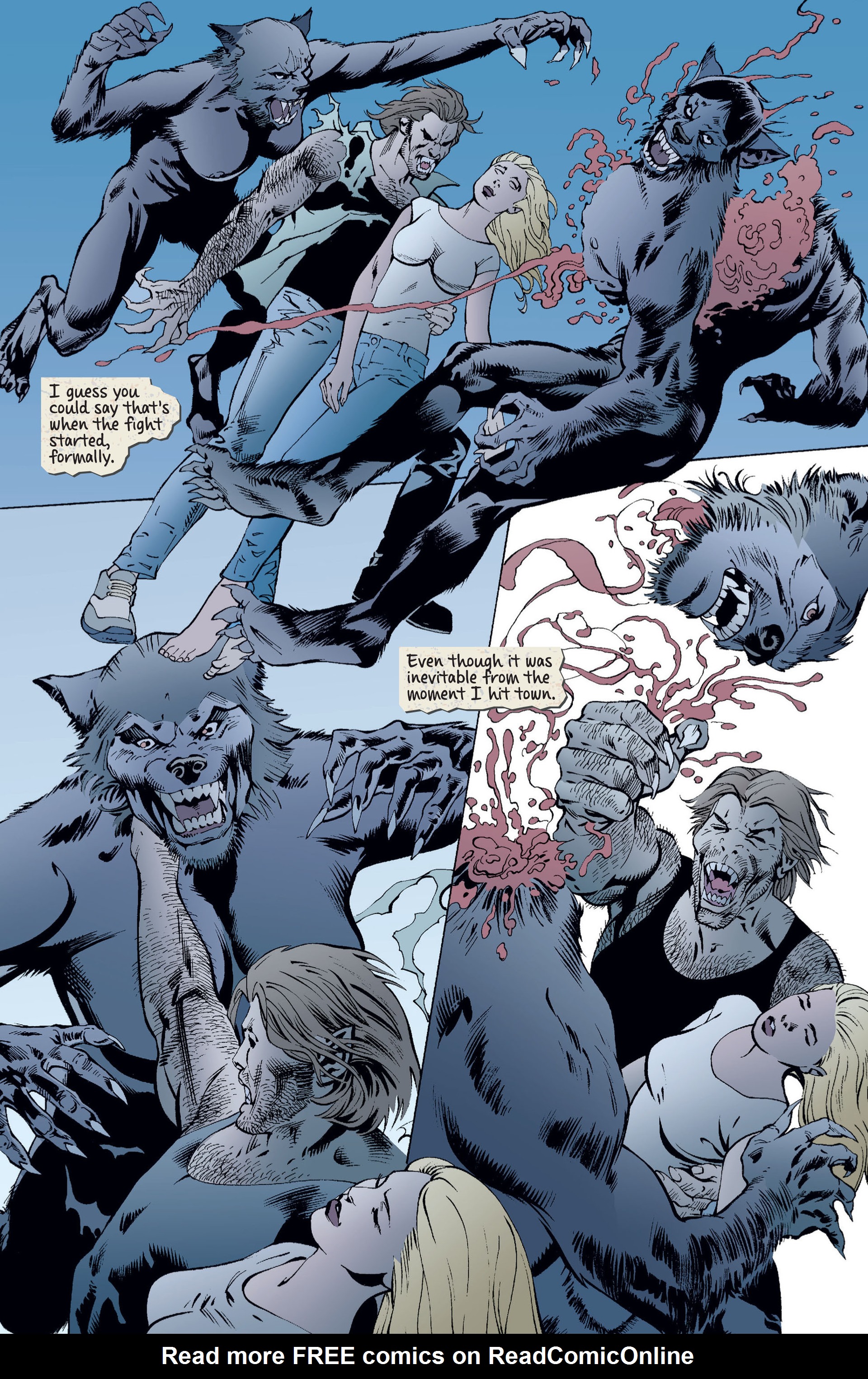 Read online Fables: Werewolves of the Heartland comic -  Issue # TPB - 98
