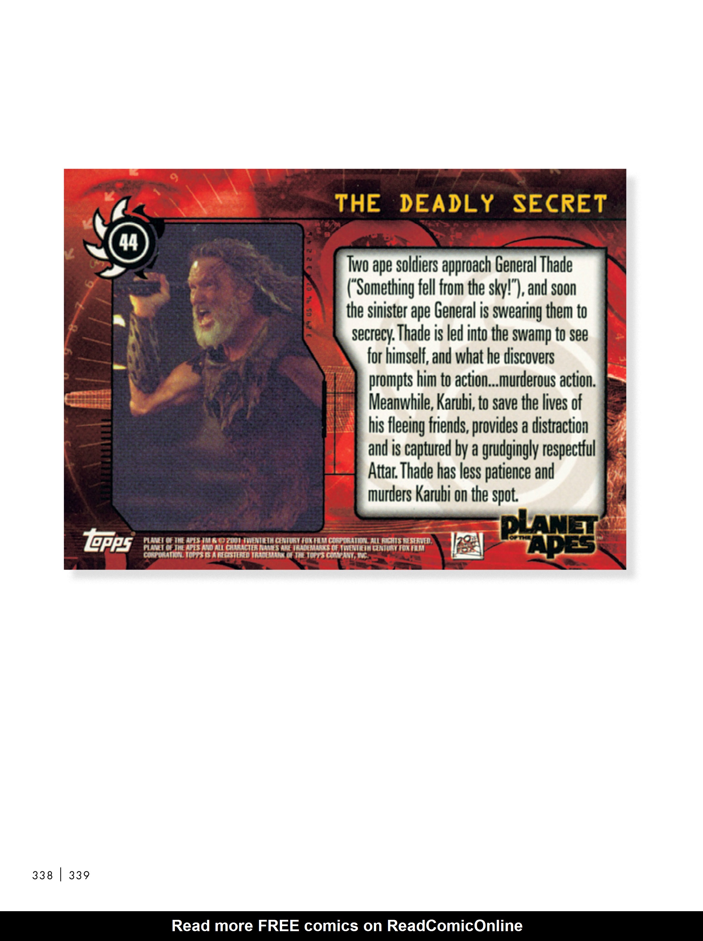 Read online Planet of the Apes: The Original Topps Trading Card Series comic -  Issue # TPB (Part 4) - 43