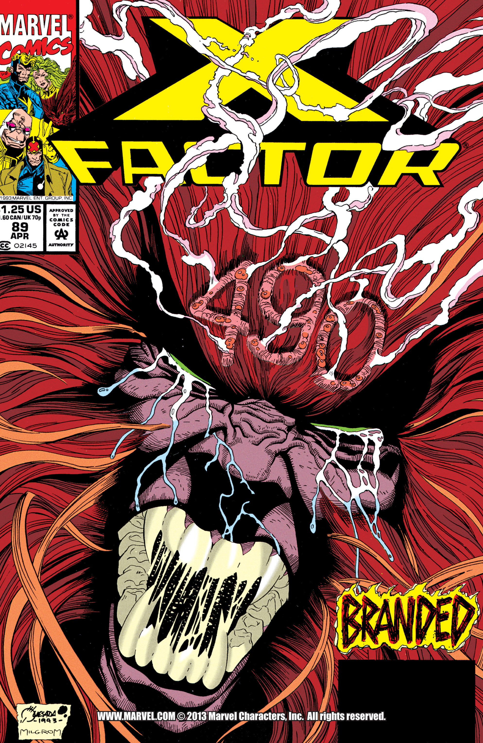 Read online X-Factor (1986) comic -  Issue #89 - 1