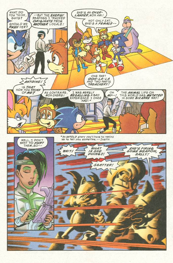 Read online Sonic Super Special comic -  Issue #7 - Exiles crossover - 6