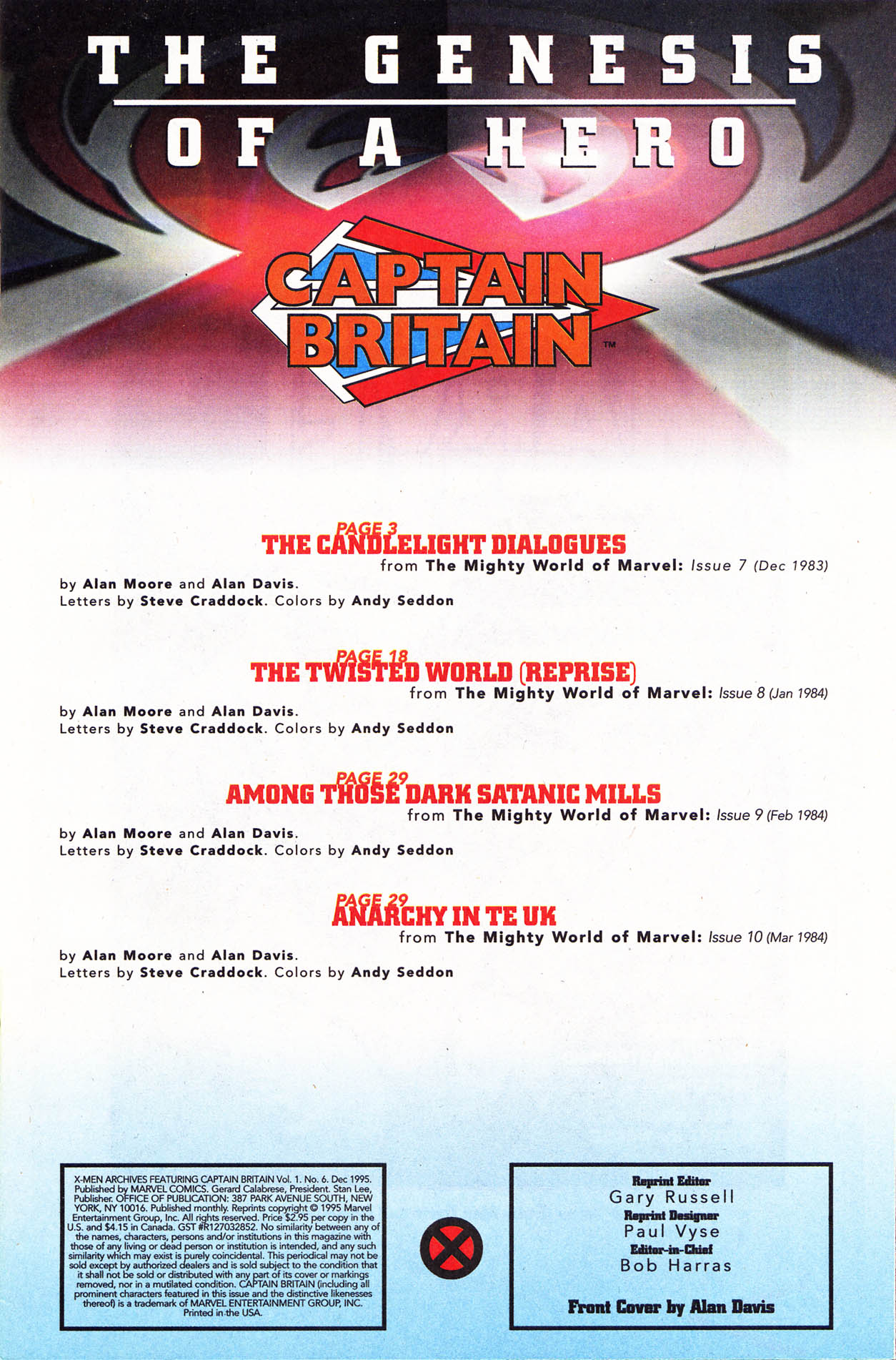 Read online X-Men Archives Featuring Captain Britain comic -  Issue #6 - 2