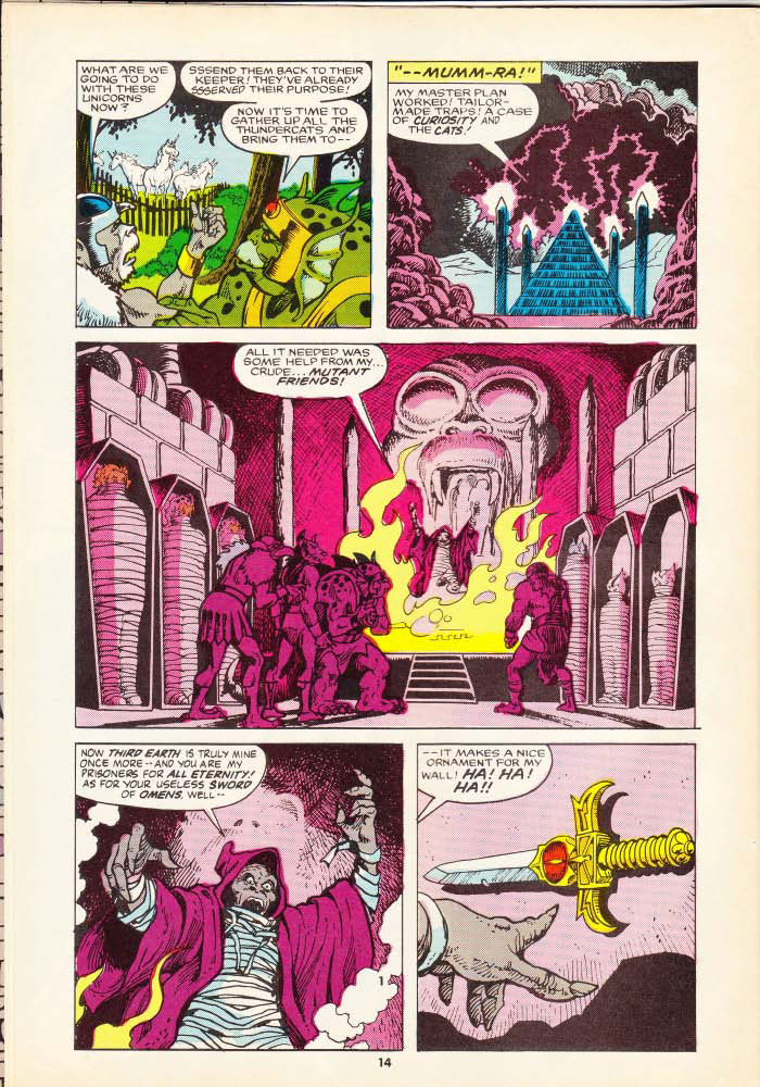 Read online ThunderCats (1987) comic -  Issue #25 - 14