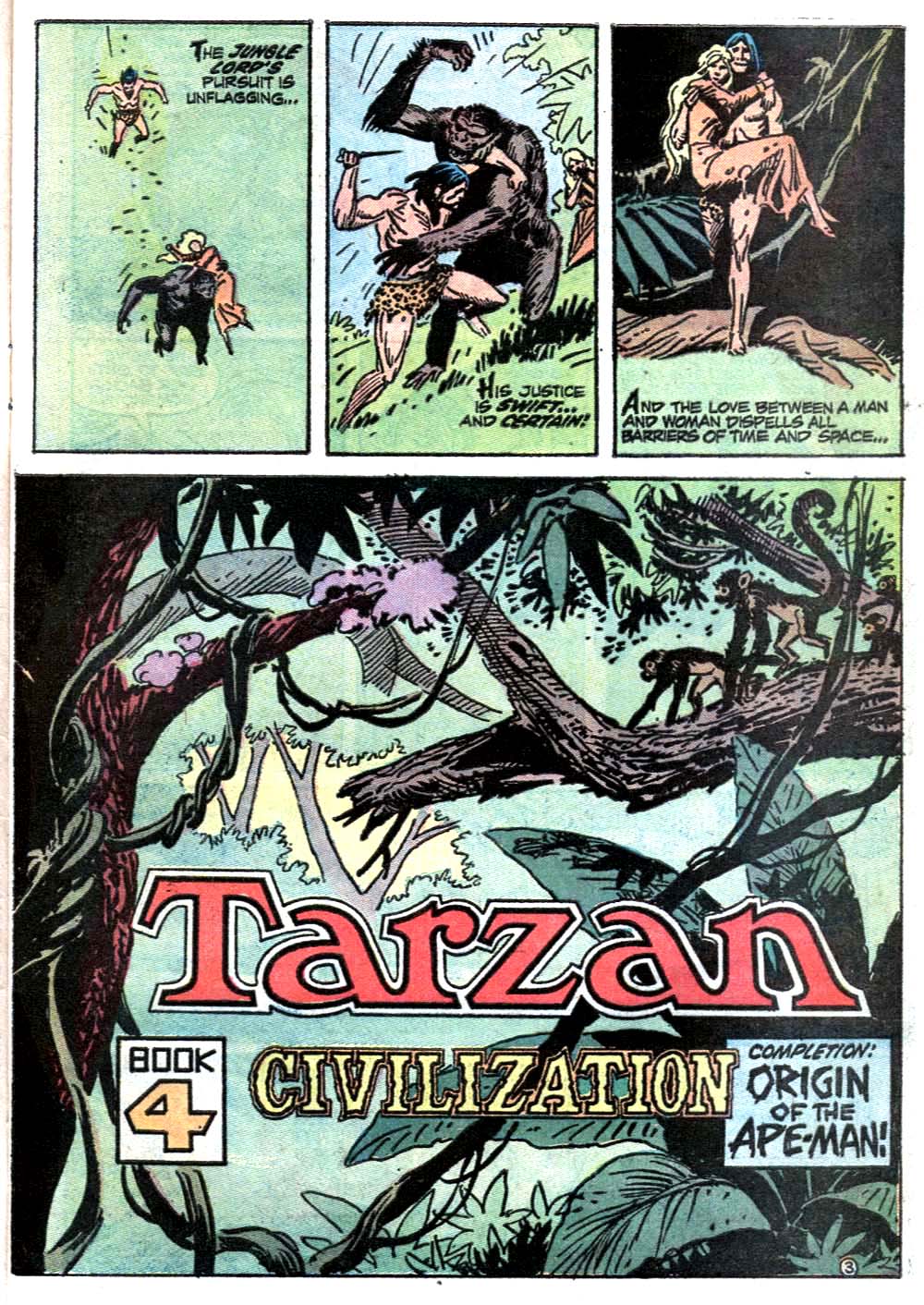 Read online Tarzan (1972) comic -  Issue #210 - 4