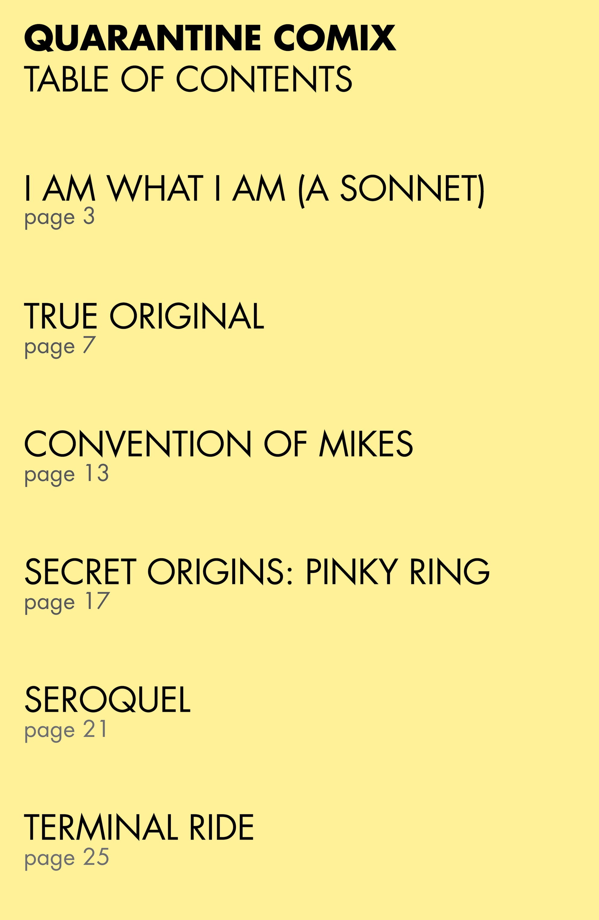 Read online Ice Cream Man Presents: Quarantine Comix Special comic -  Issue # Full - 4