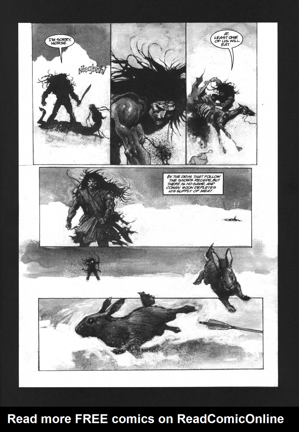 Read online Conan the Savage comic -  Issue #8 - 9