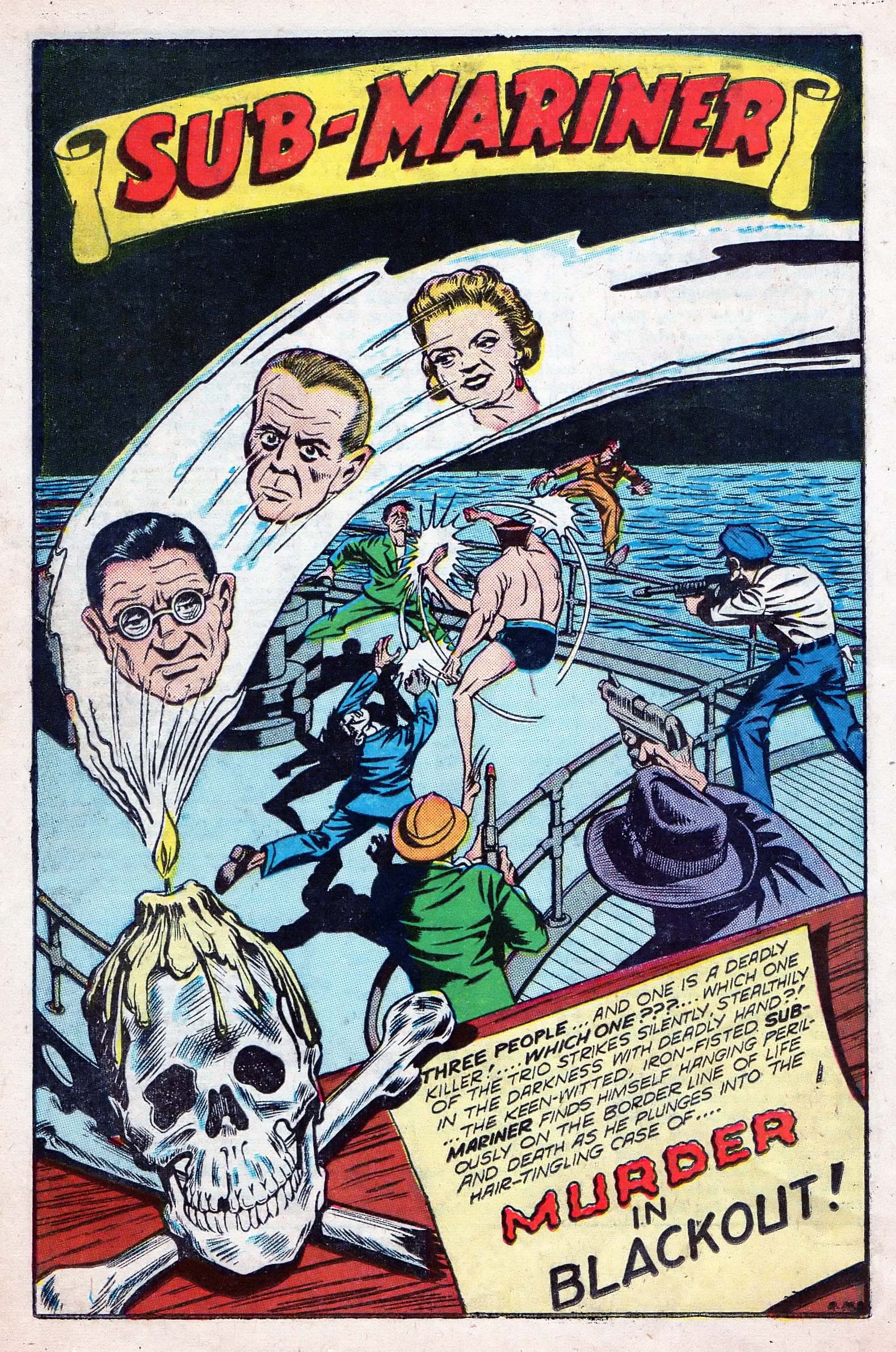 Read online The Human Torch (1940) comic -  Issue #21 - 22