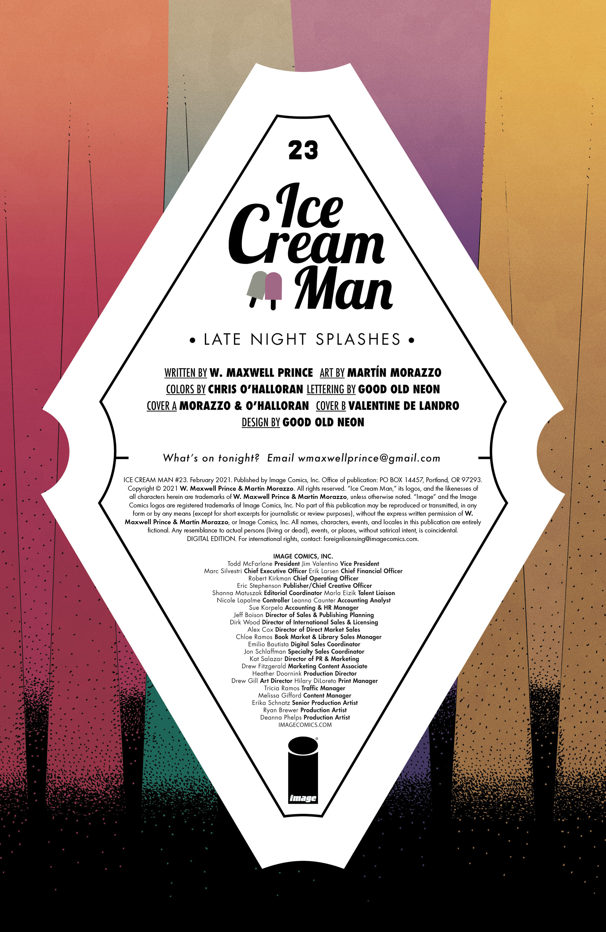 Read online Ice Cream Man comic -  Issue #23 - 2