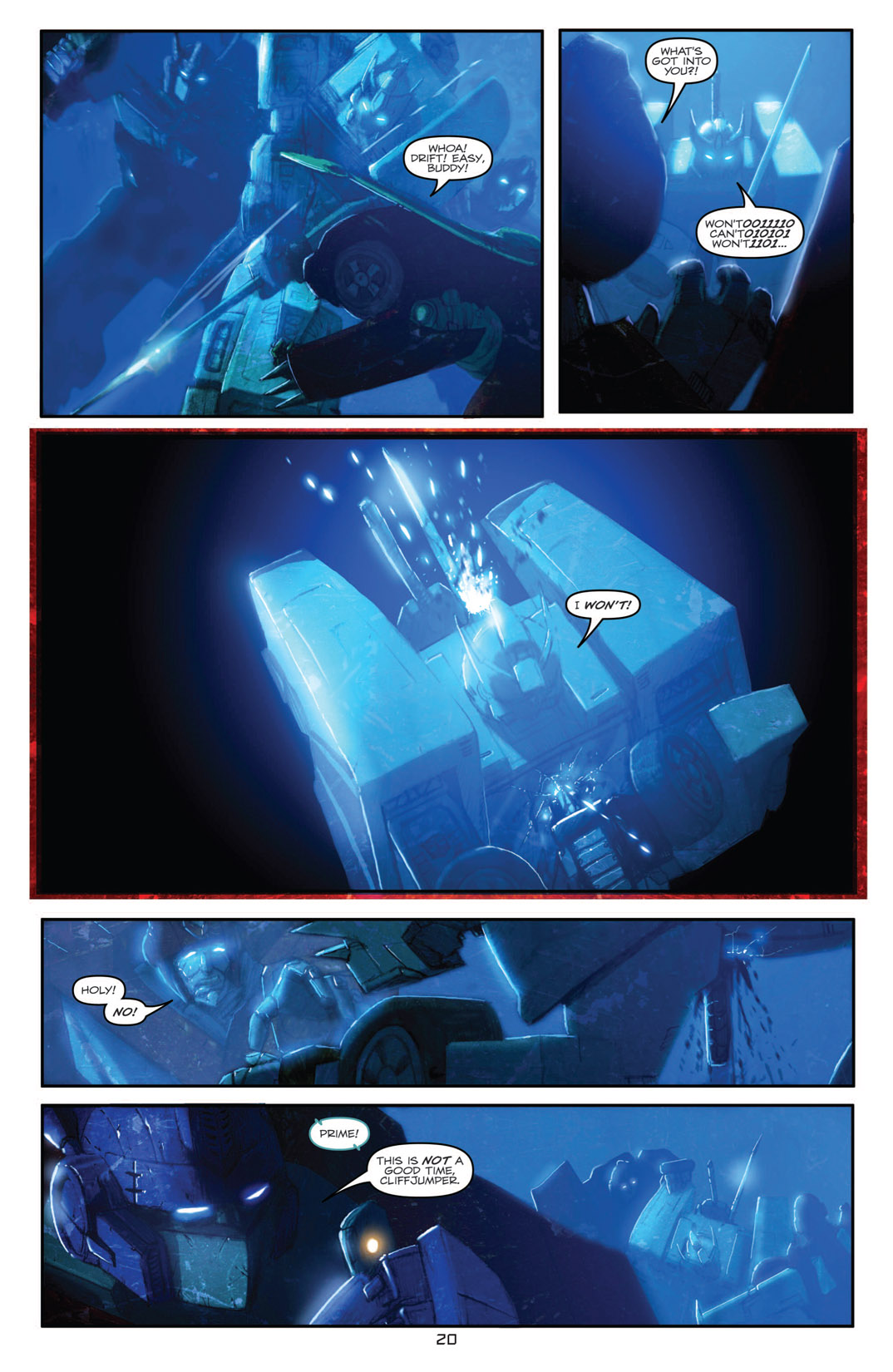 Read online The Transformers (2009) comic -  Issue #28 - 22