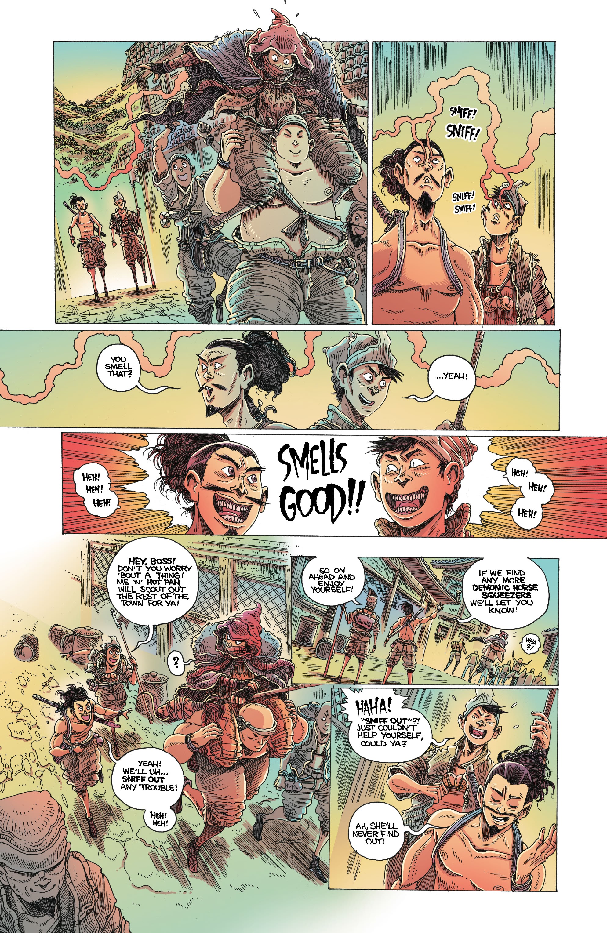 Read online Orphan and the Five Beasts comic -  Issue #3 - 6