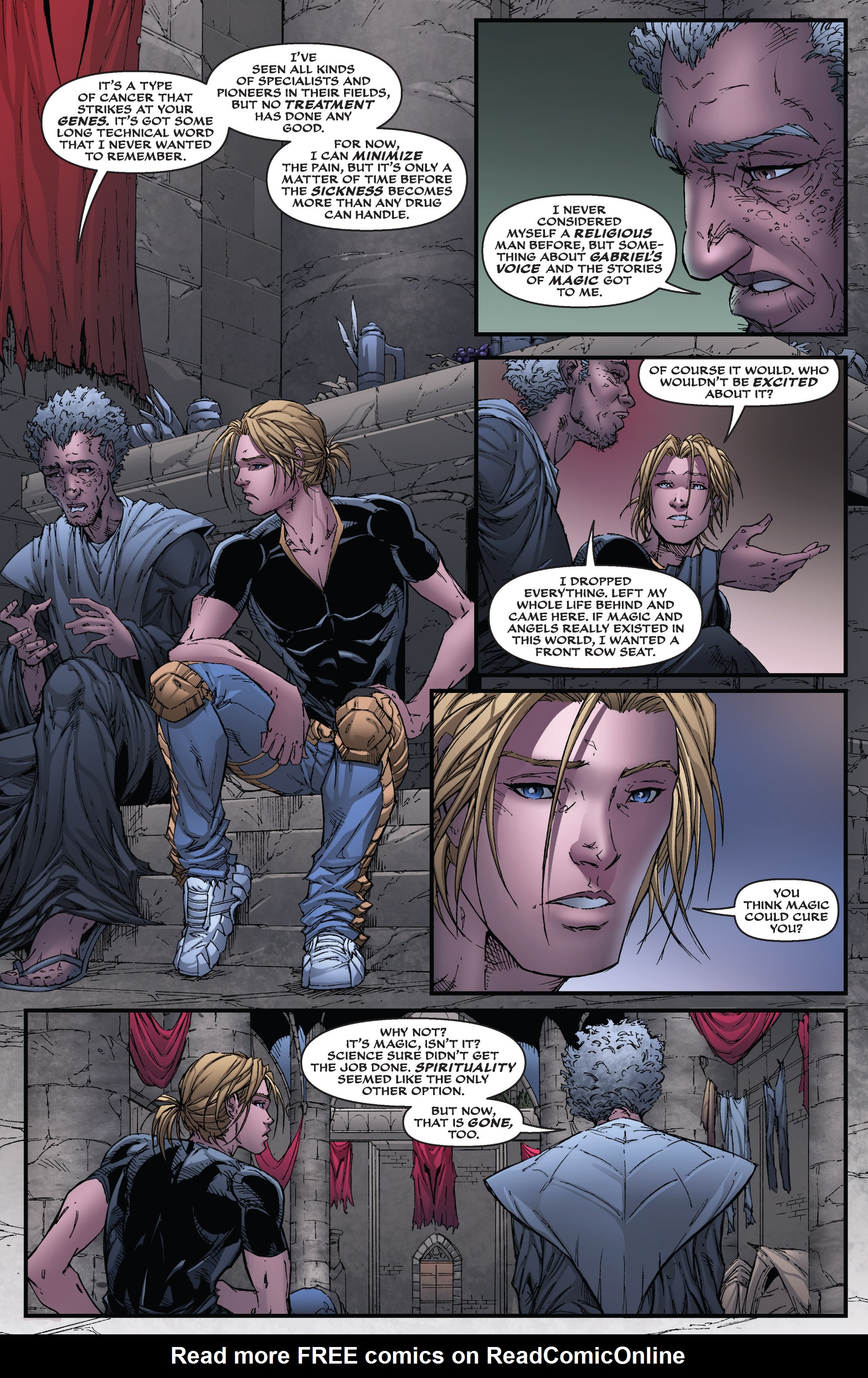 Read online Michael Turner's Soulfire (2013) comic -  Issue #6 - 14
