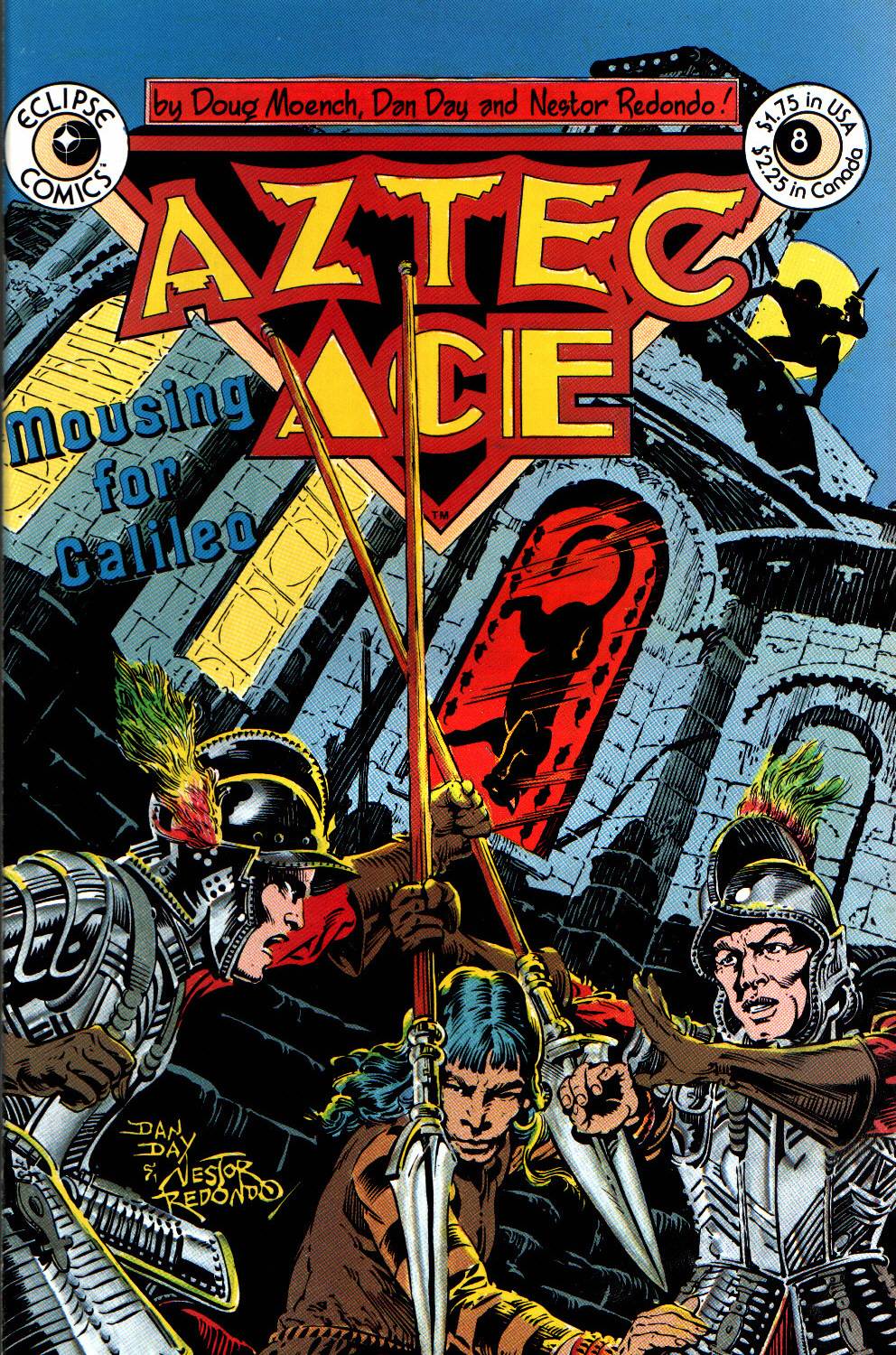 Read online Aztec Ace comic -  Issue #8 - 1