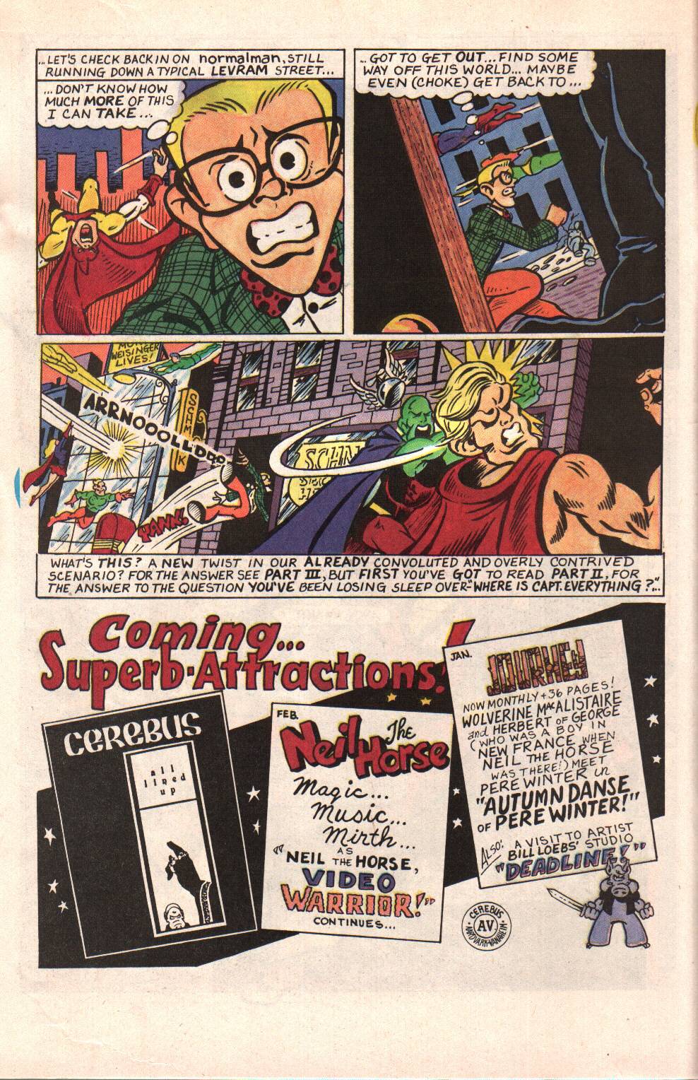 Read online Normalman comic -  Issue #1 - 10
