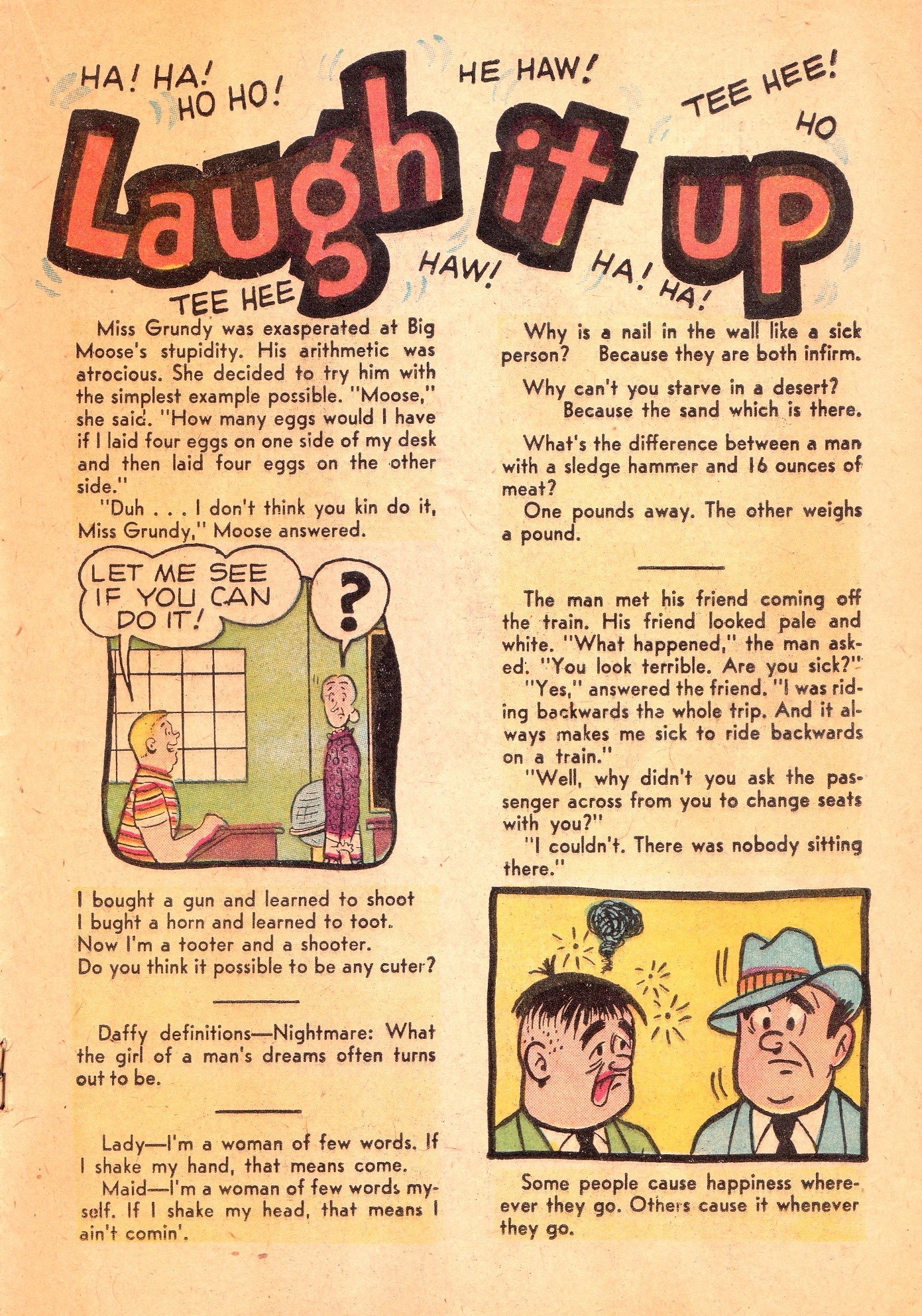 Read online Laugh (Comics) comic -  Issue #70 - 19