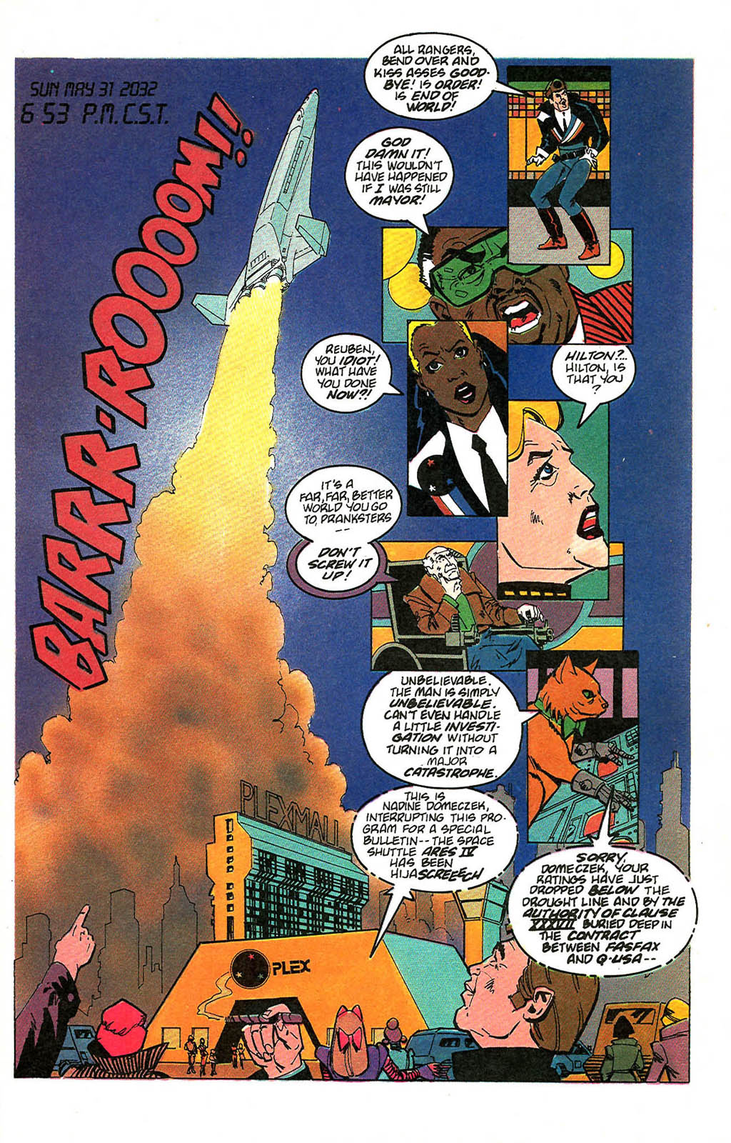 Read online American Flagg! comic -  Issue #49 - 3