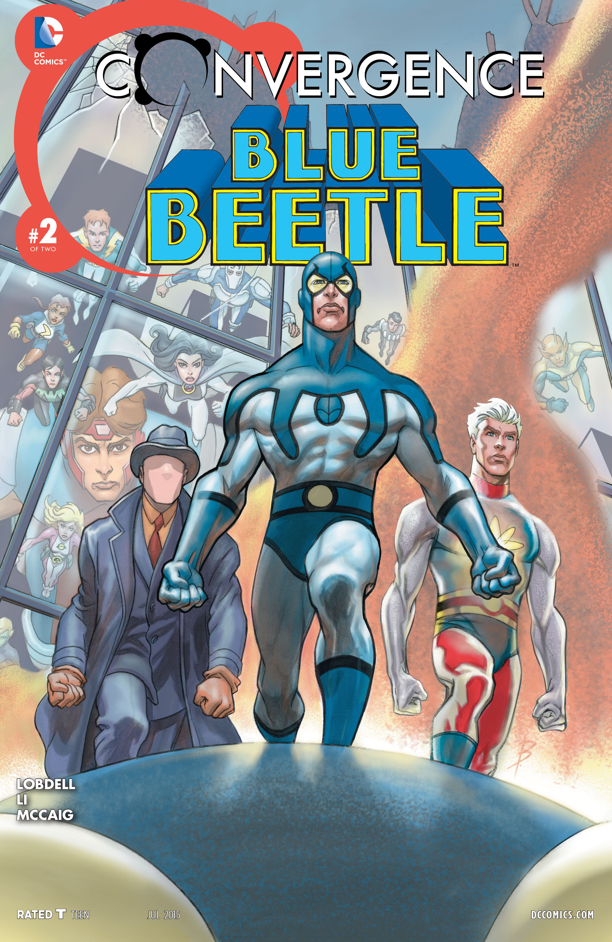 Read online Convergence Blue Beetle comic -  Issue #2 - 1