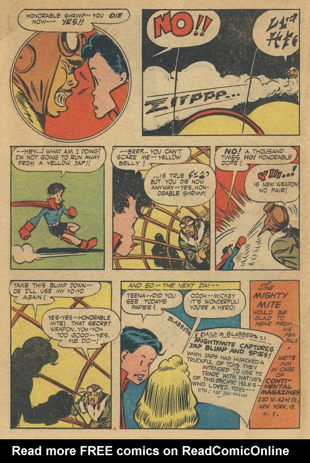 Captain Aero Comics issue 14 - Page 35