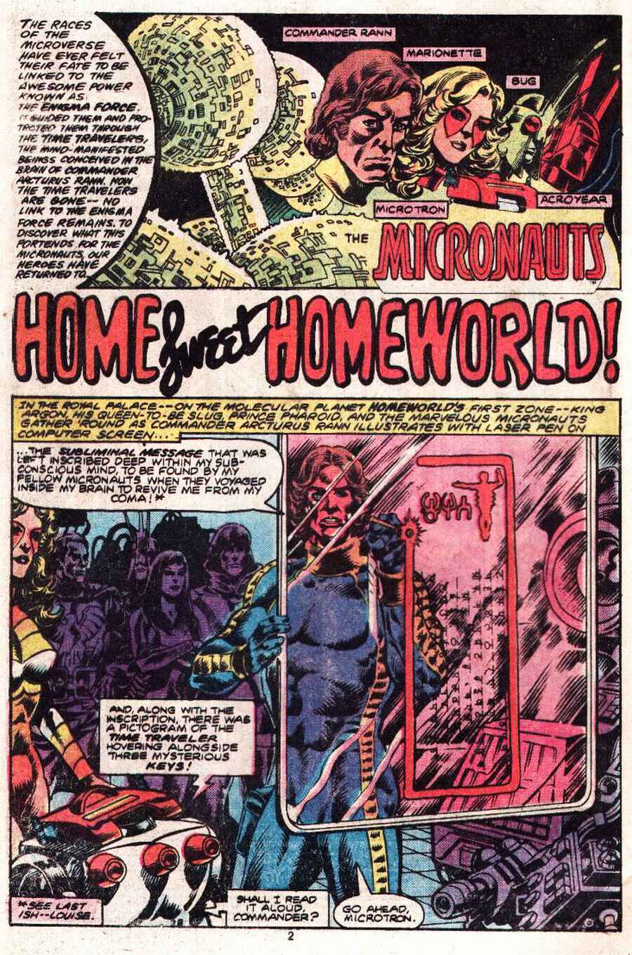 Read online Micronauts (1979) comic -  Issue #30 - 3