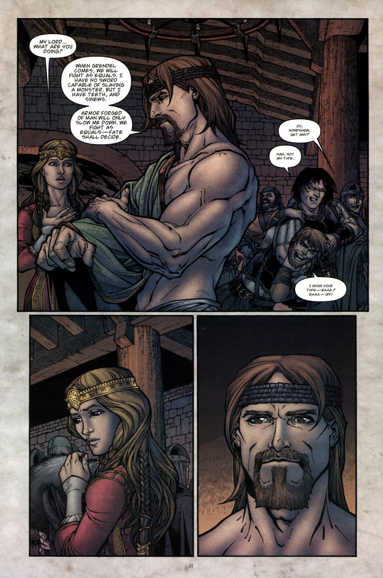 Read online Beowulf (2007) comic -  Issue #2 - 12