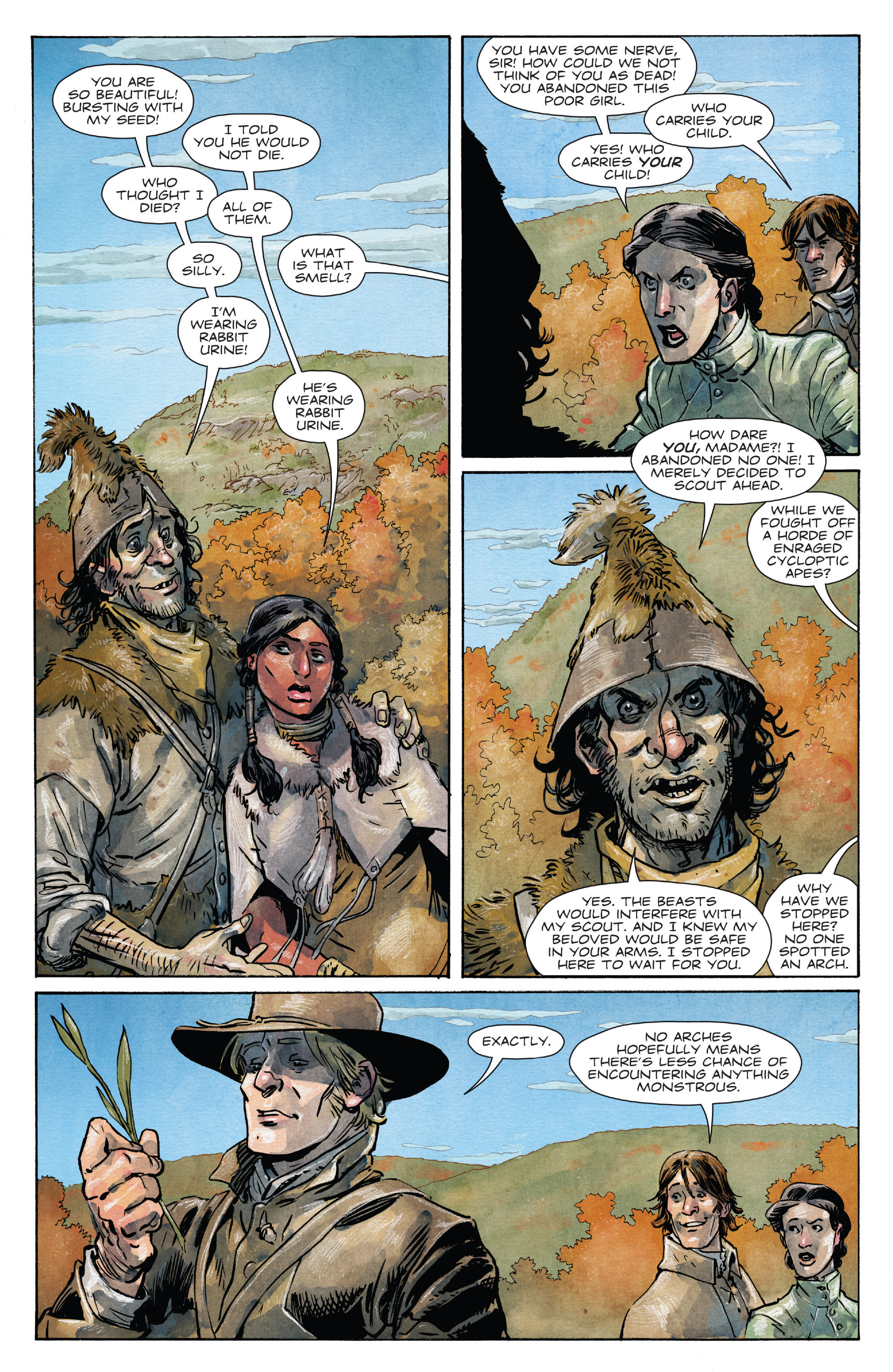 Read online Manifest Destiny comic -  Issue #22 - 21