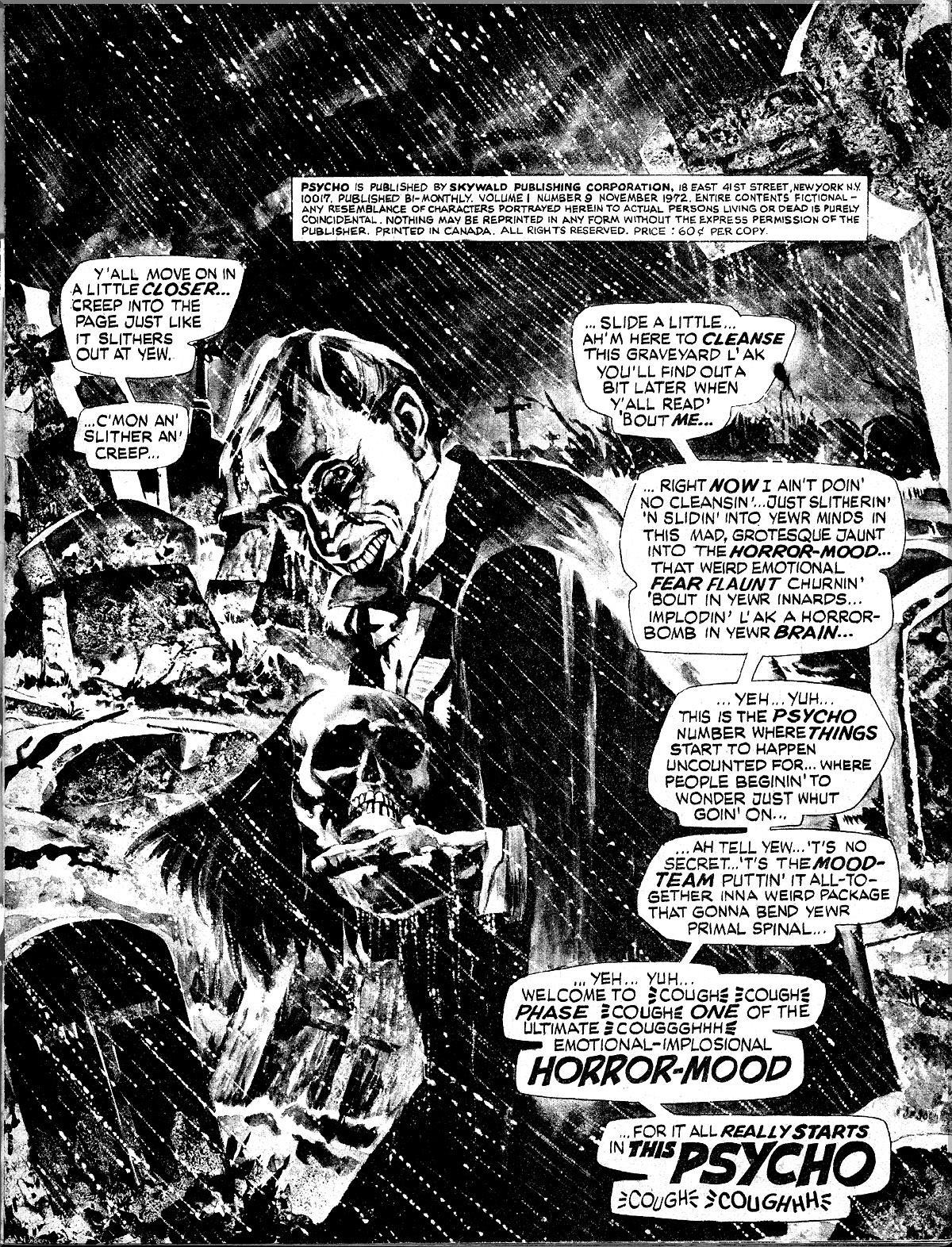 Read online Psycho comic -  Issue #9 - 3