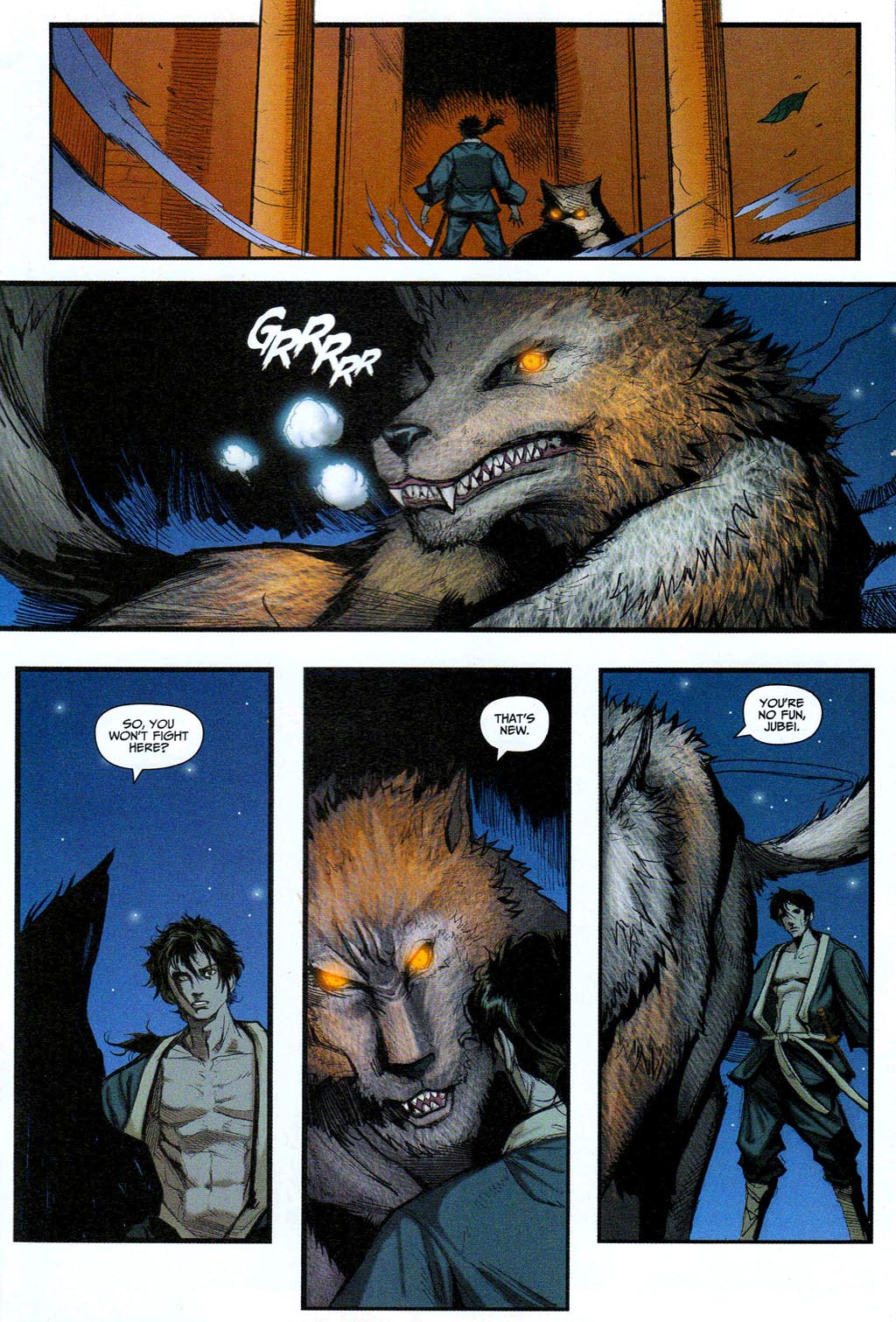 Read online Ninja Scroll comic -  Issue #3 - 16