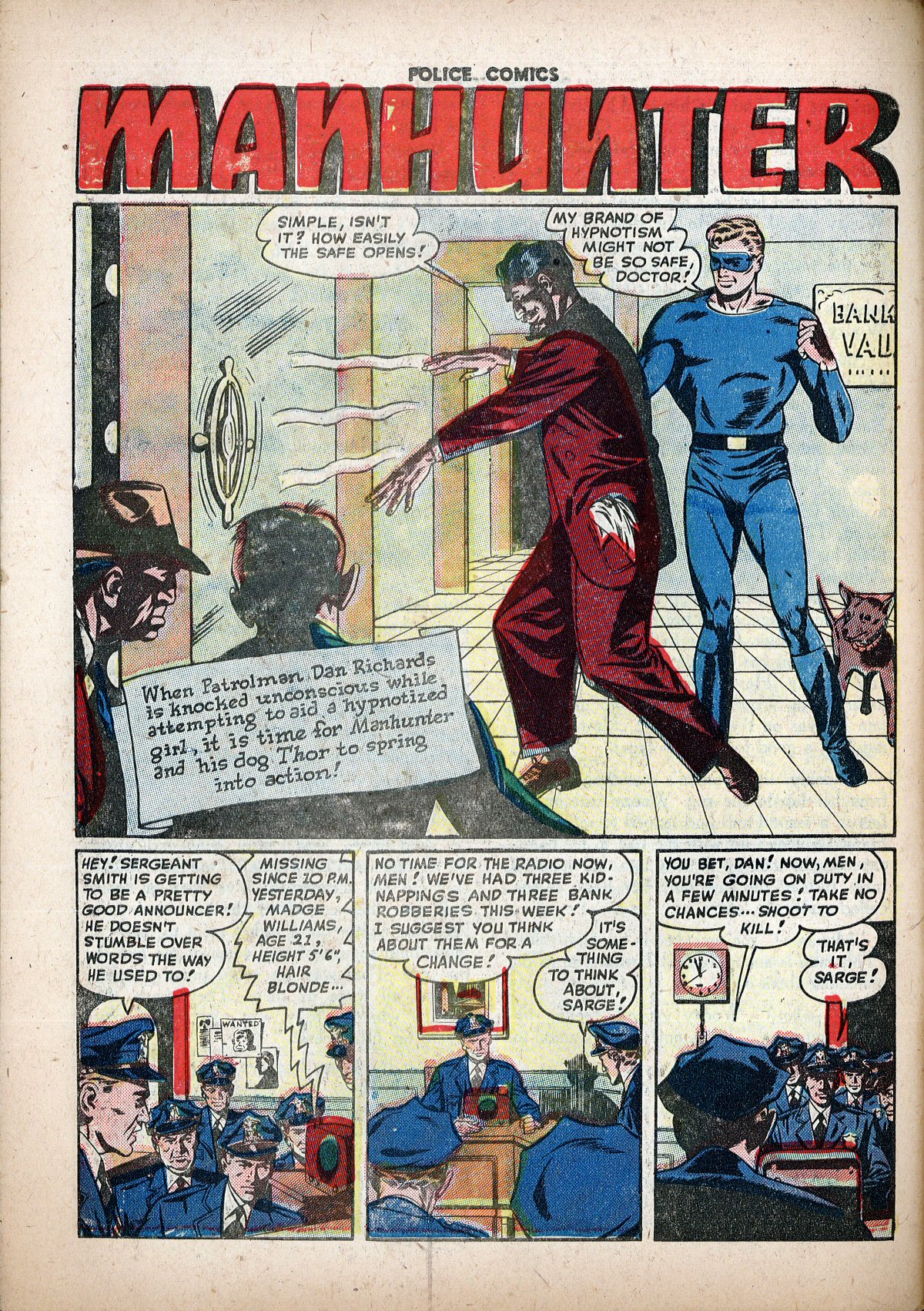 Read online Police Comics comic -  Issue #84 - 42