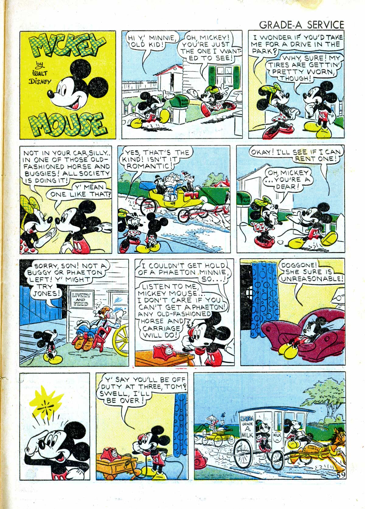 Read online Walt Disney's Comics and Stories comic -  Issue #29 - 61