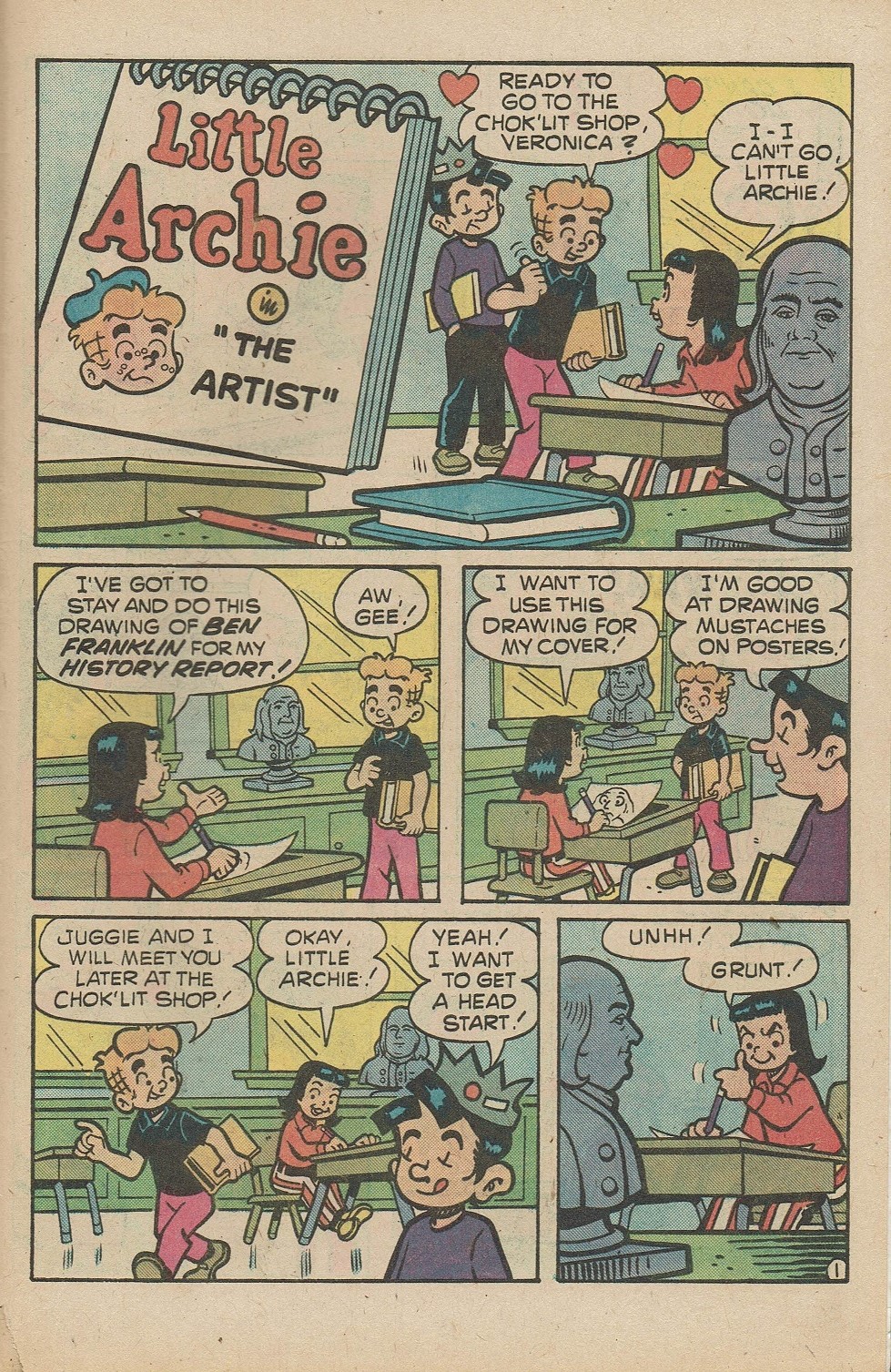 Read online Archie's TV Laugh-Out comic -  Issue #54 - 29