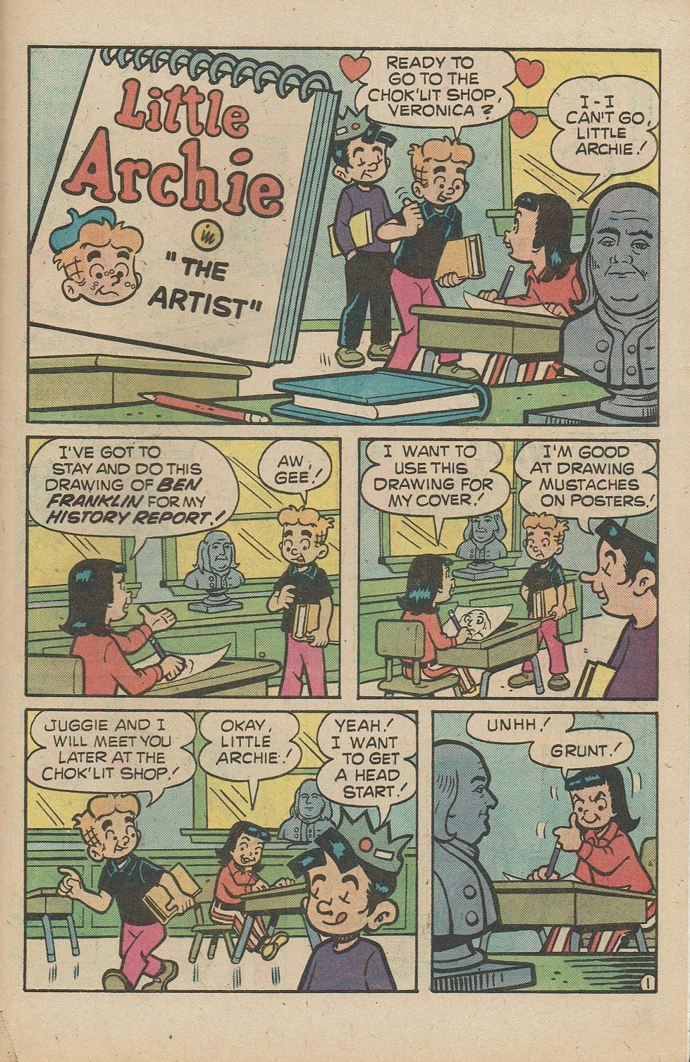 Read online Archie's TV Laugh-Out comic -  Issue #54 - 29