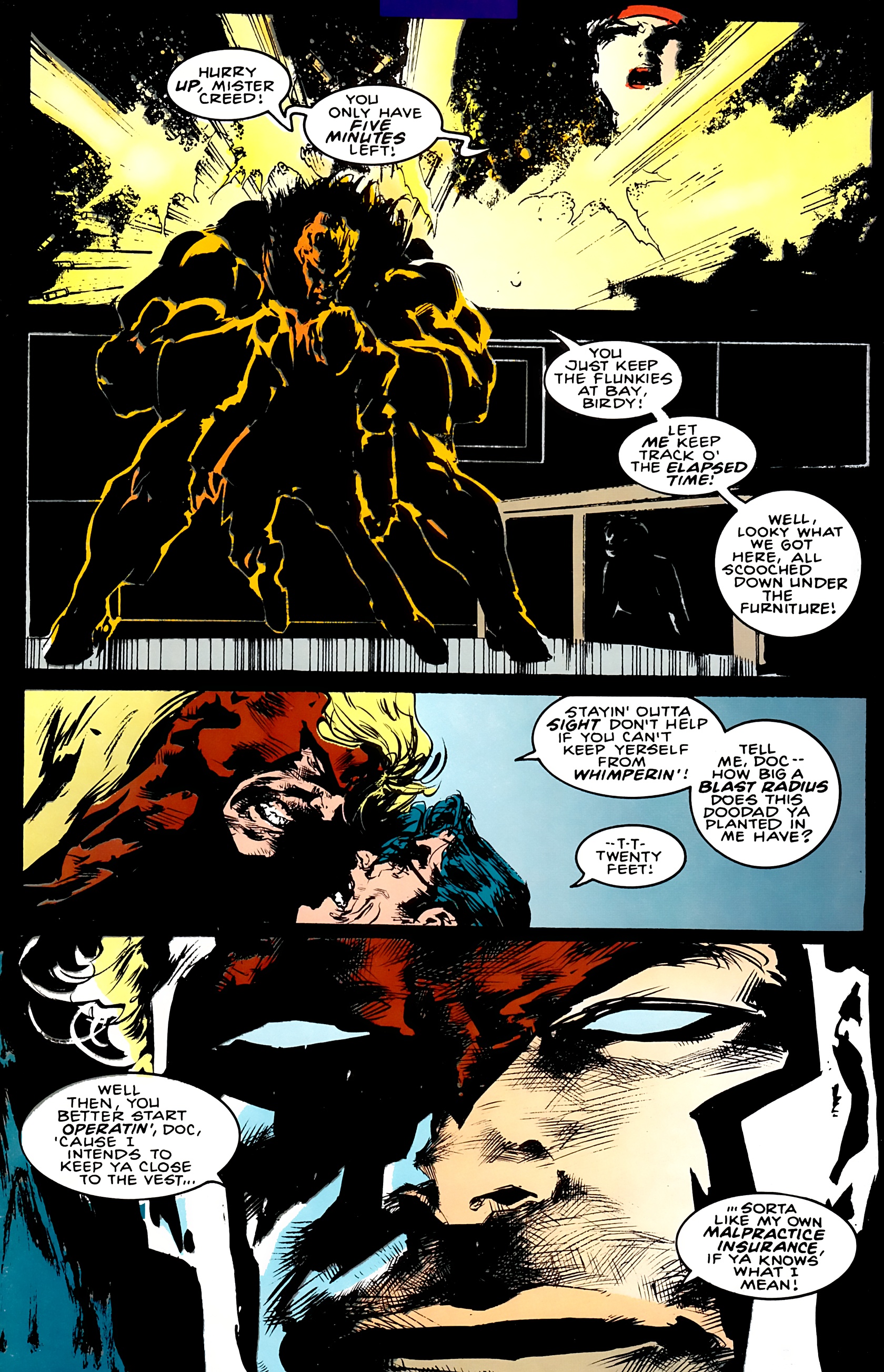 Read online Sabretooth comic -  Issue #4 - 12