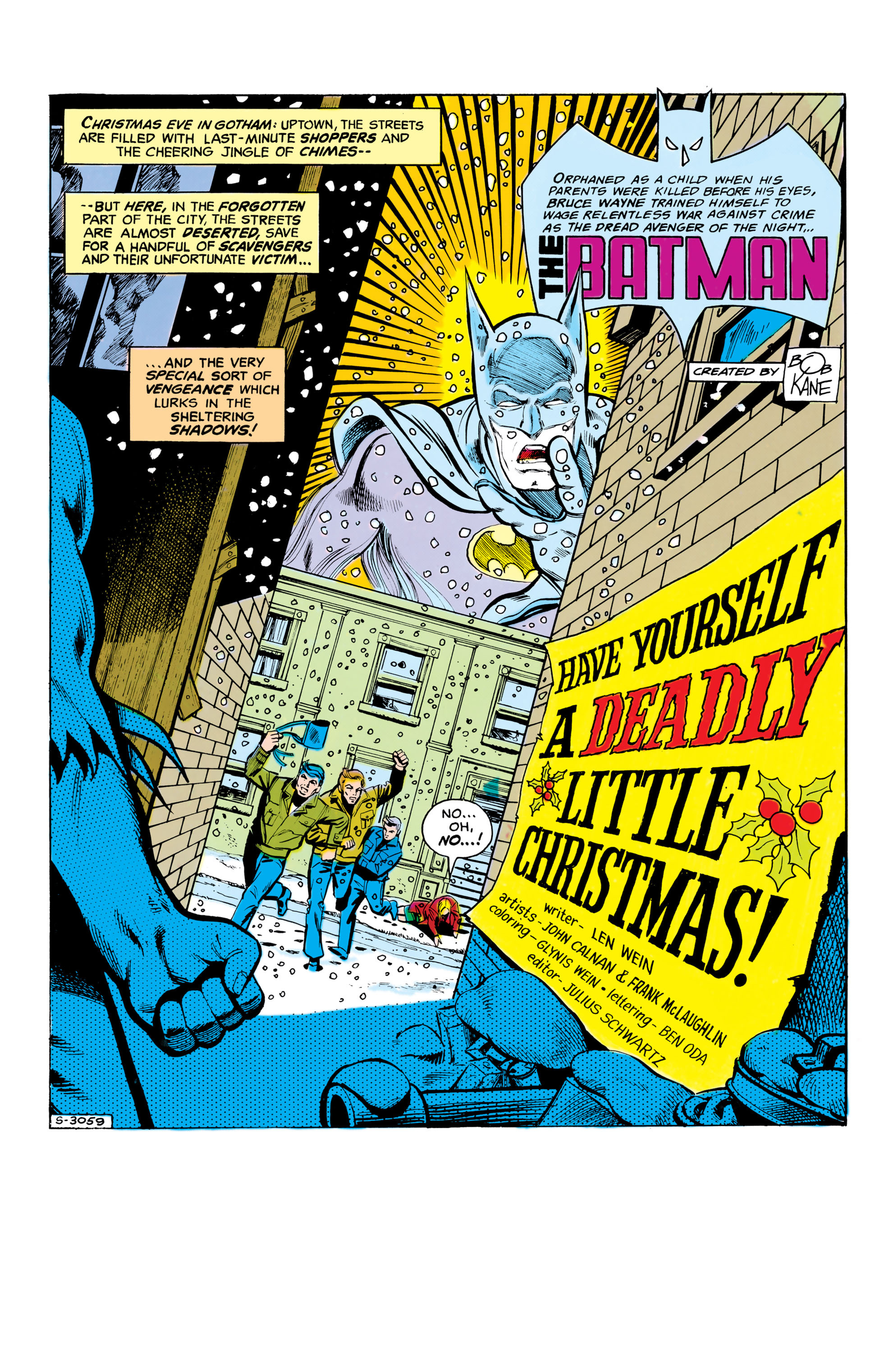 Read online Batman (1940) comic -  Issue #309 - 2